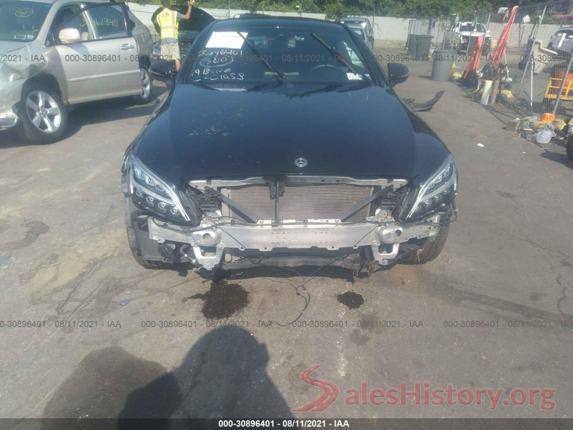 WDDWJ8EB2KF929838 2019 MERCEDES-BENZ C-CLASS