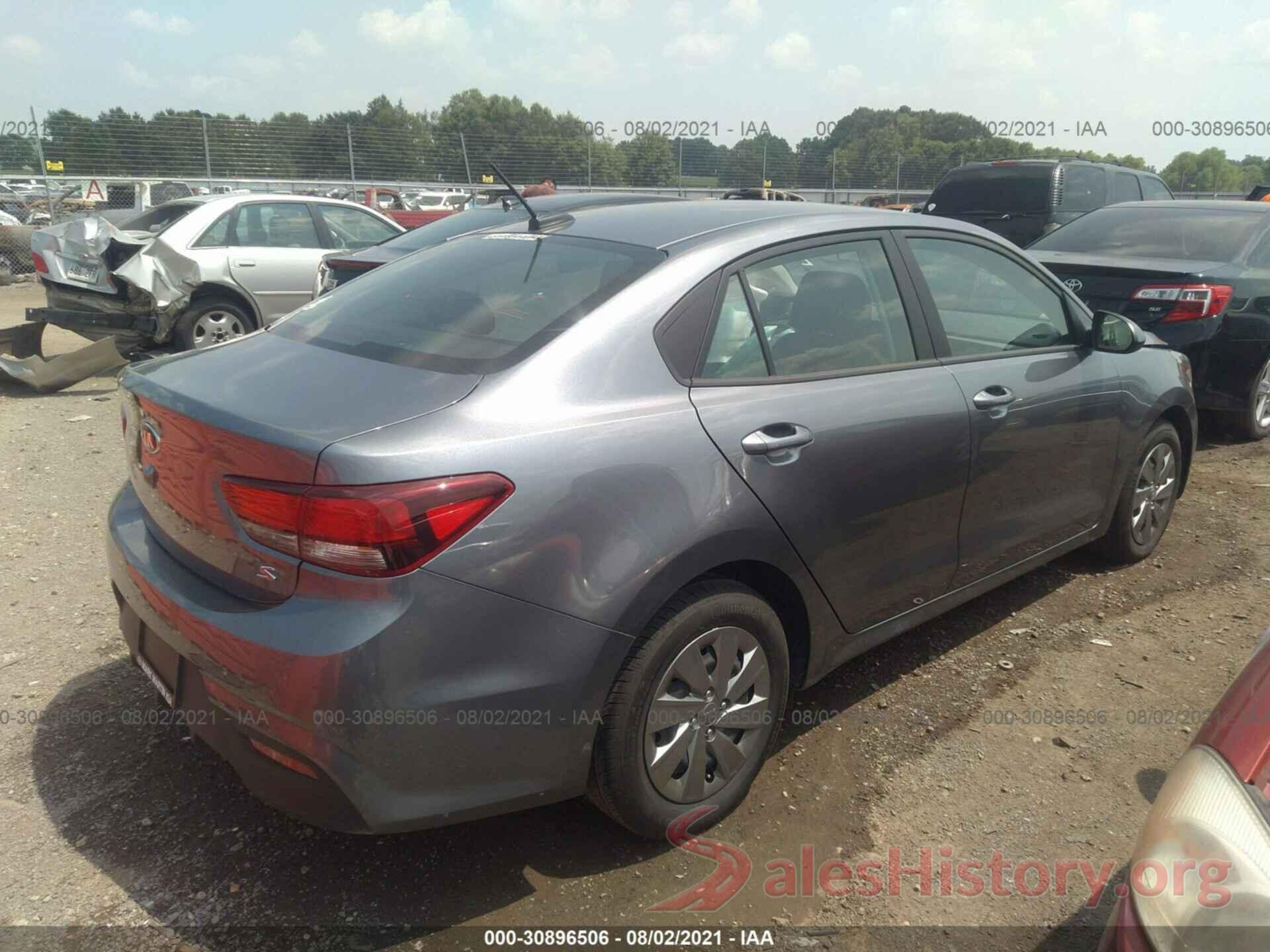 3KPA24AD4LE349911 2020 KIA RIO