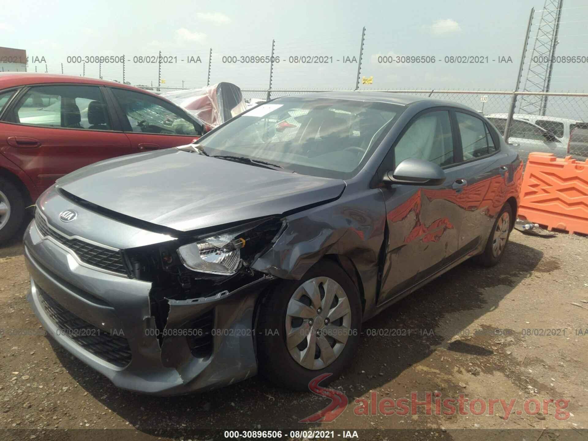 3KPA24AD4LE349911 2020 KIA RIO