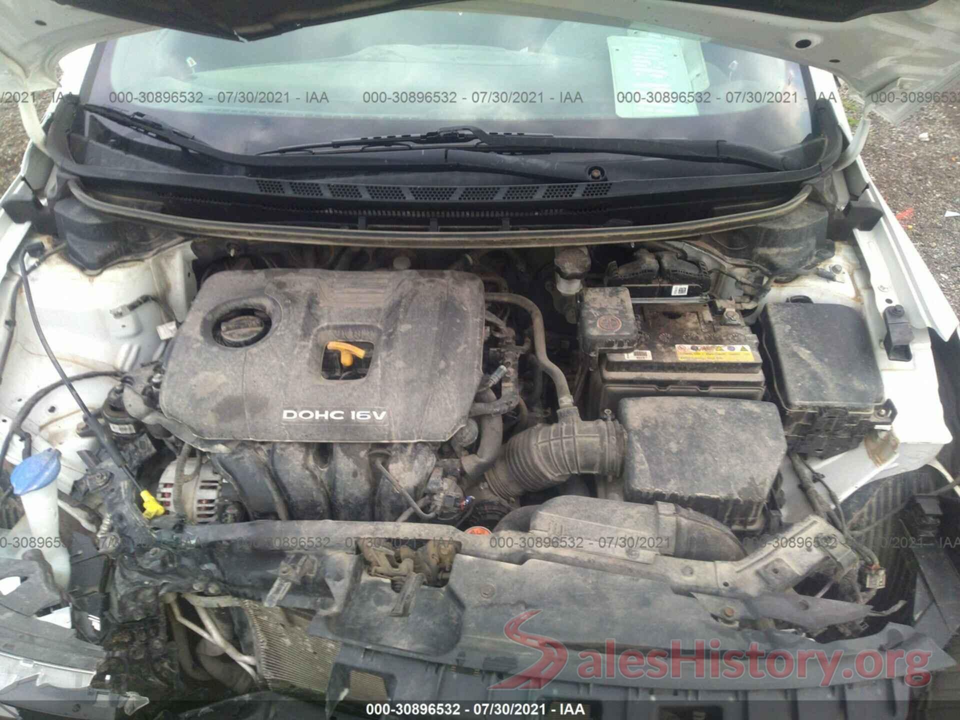 3KPFK4A70HE110119 2017 KIA FORTE