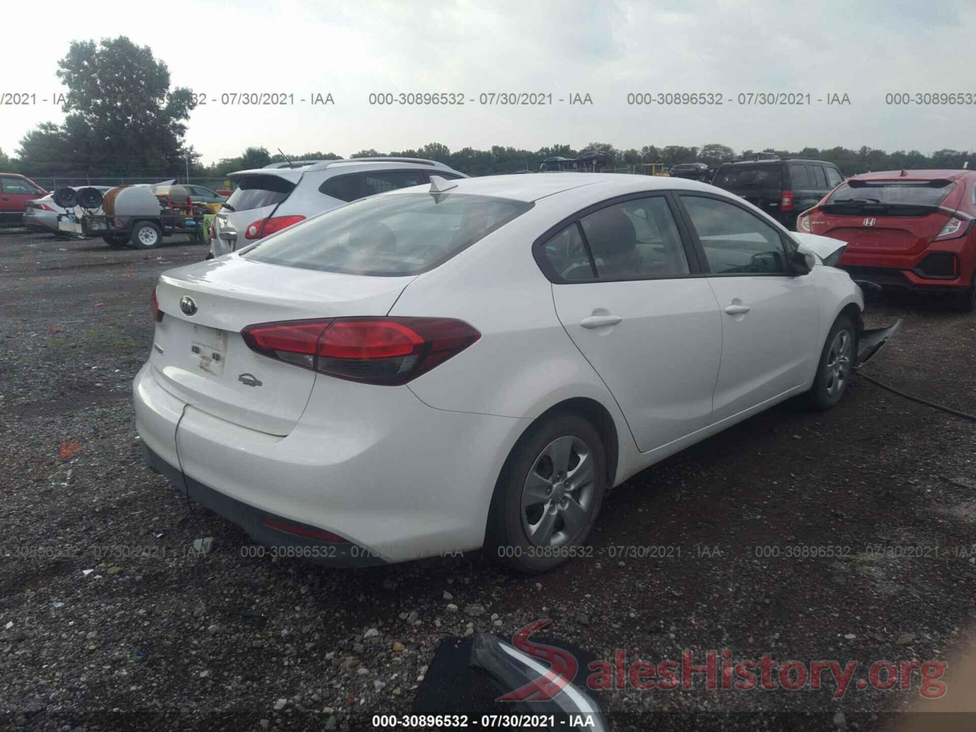 3KPFK4A70HE110119 2017 KIA FORTE