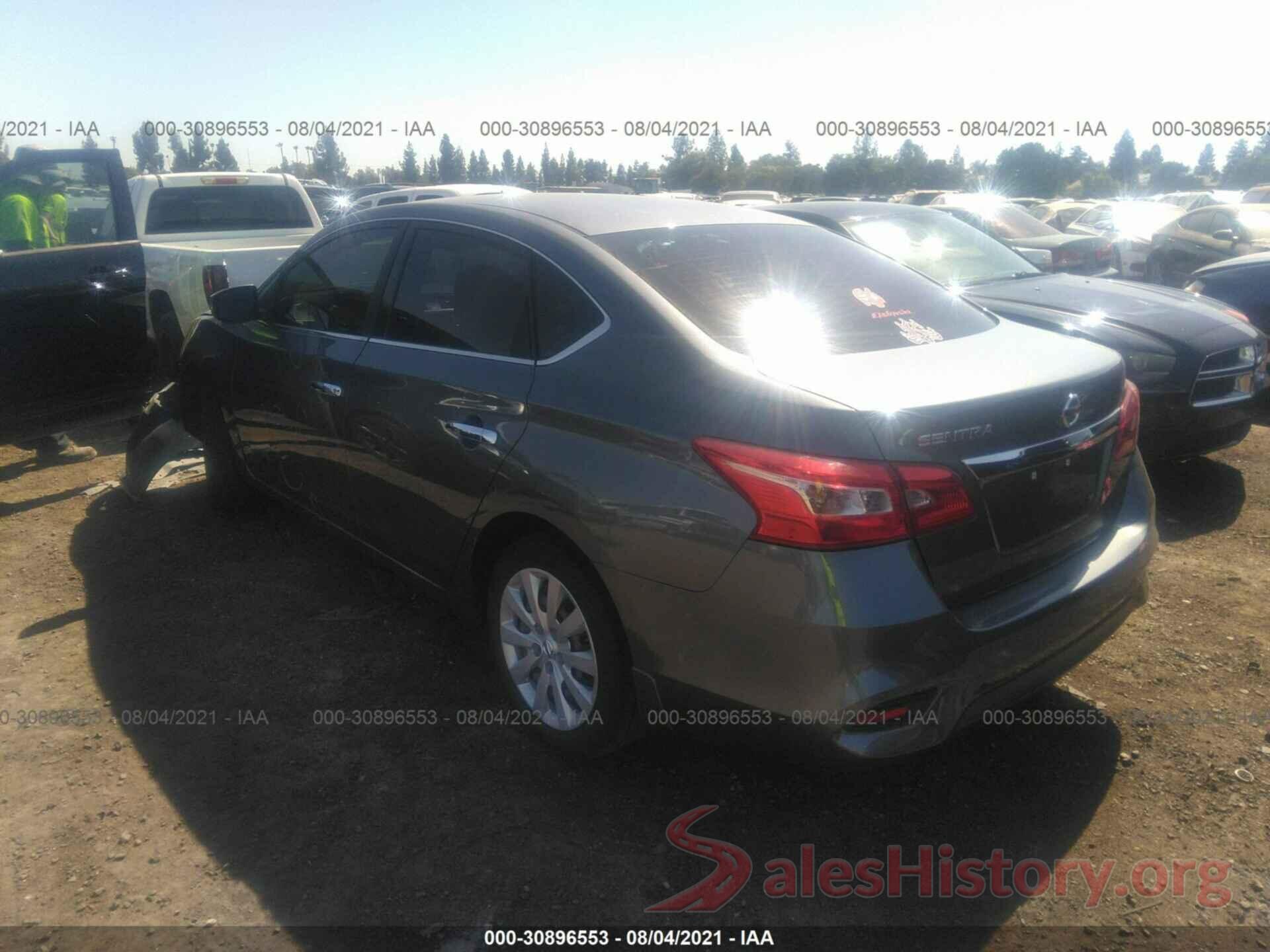 3N1AB7AP7HY295704 2017 NISSAN SENTRA