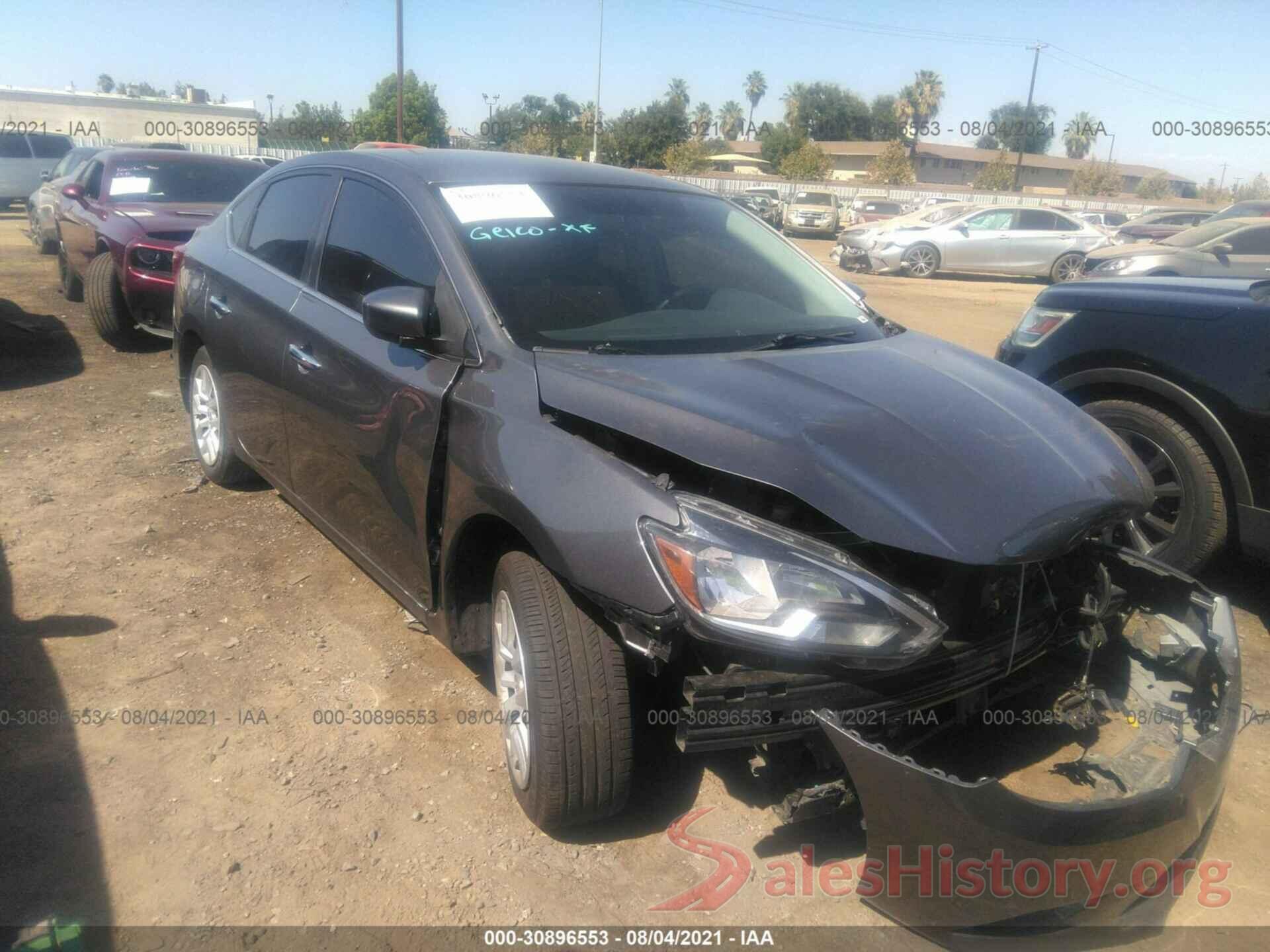 3N1AB7AP7HY295704 2017 NISSAN SENTRA