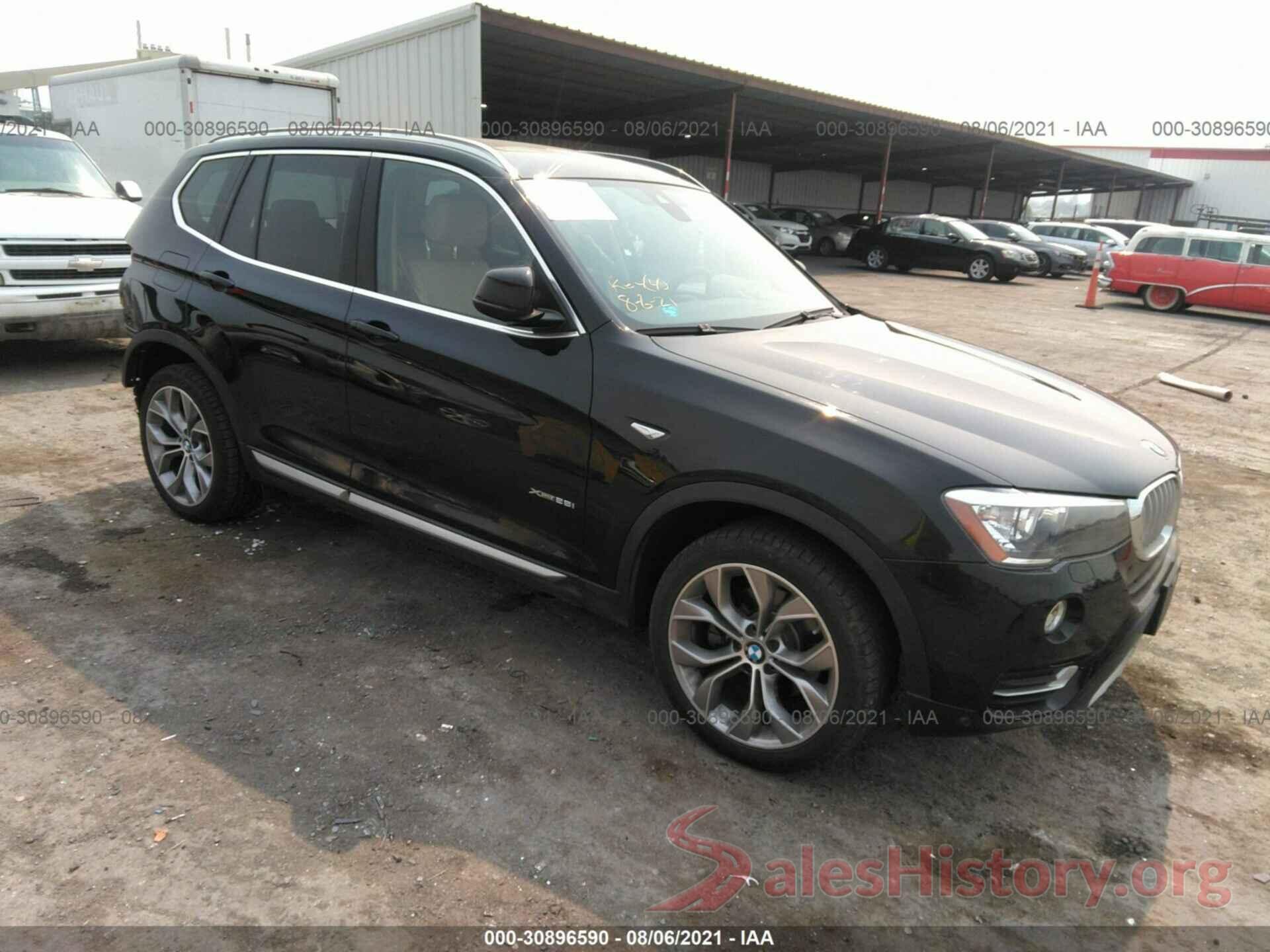 5UXWX9C30H0W78385 2017 BMW X3