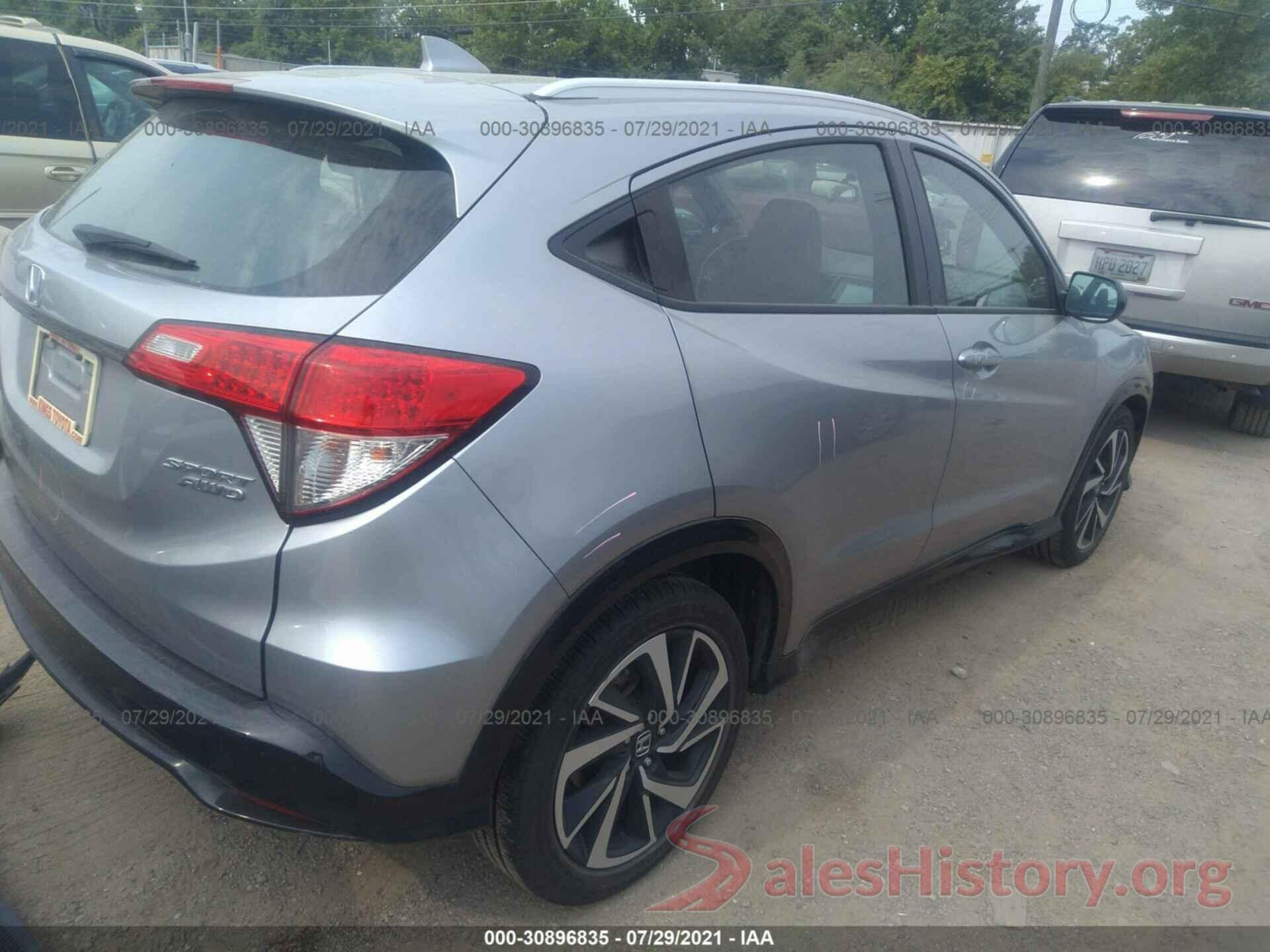 3CZRU6H10KG704736 2019 HONDA HR-V