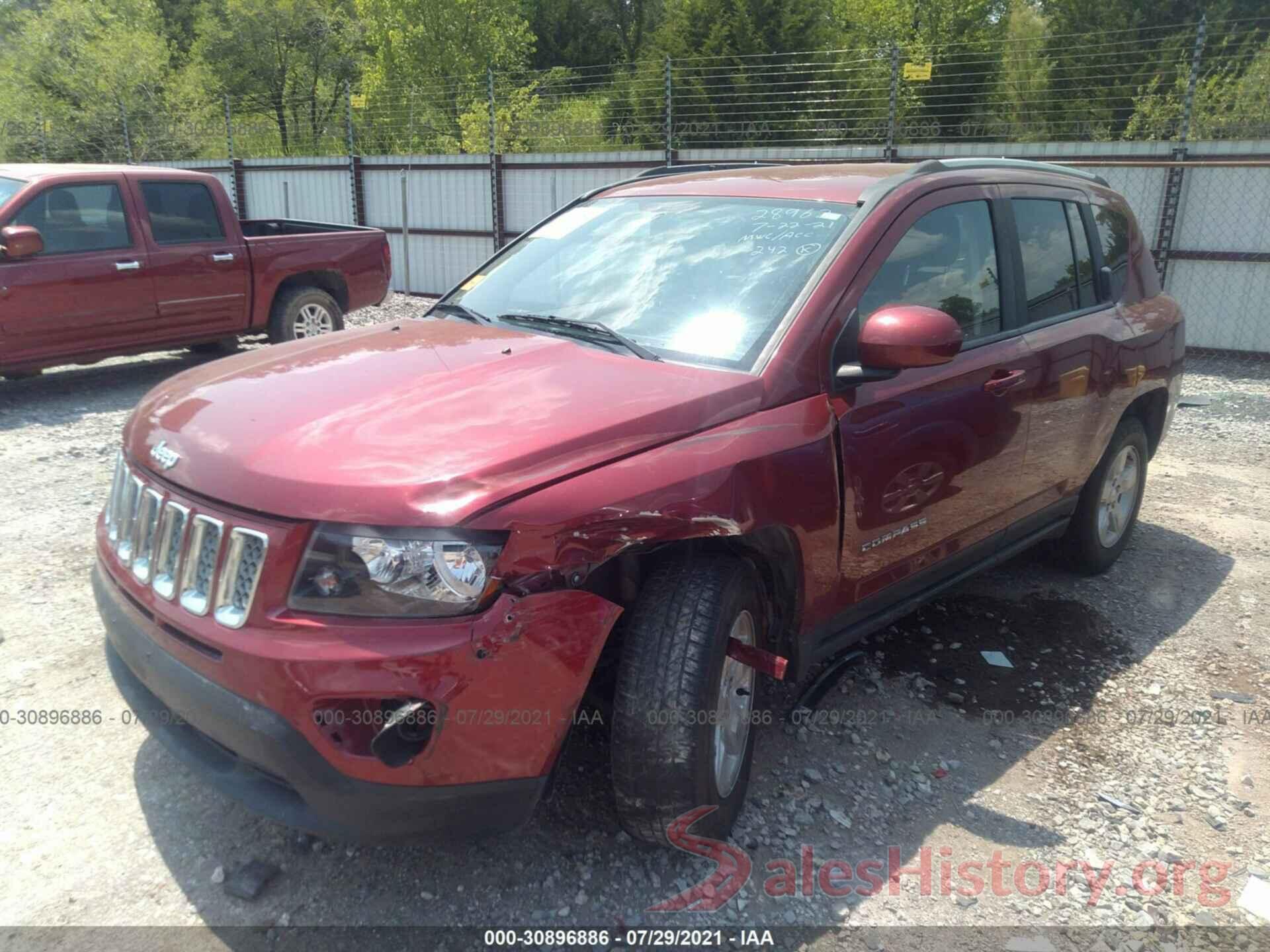 1C4NJCEB6HD198327 2017 JEEP COMPASS