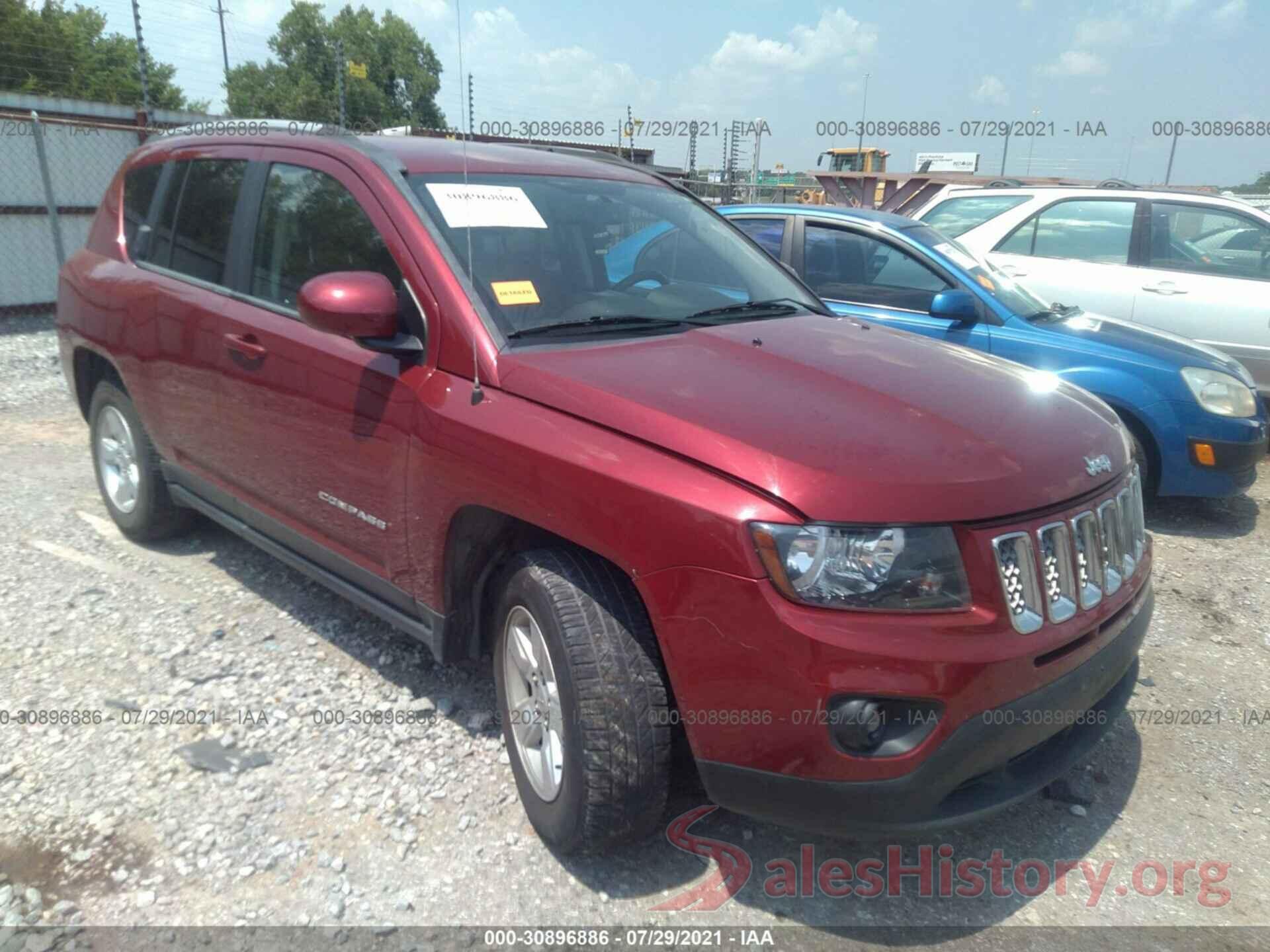 1C4NJCEB6HD198327 2017 JEEP COMPASS