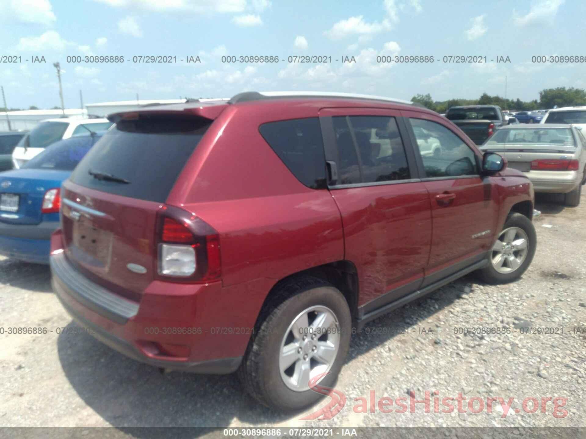 1C4NJCEB6HD198327 2017 JEEP COMPASS