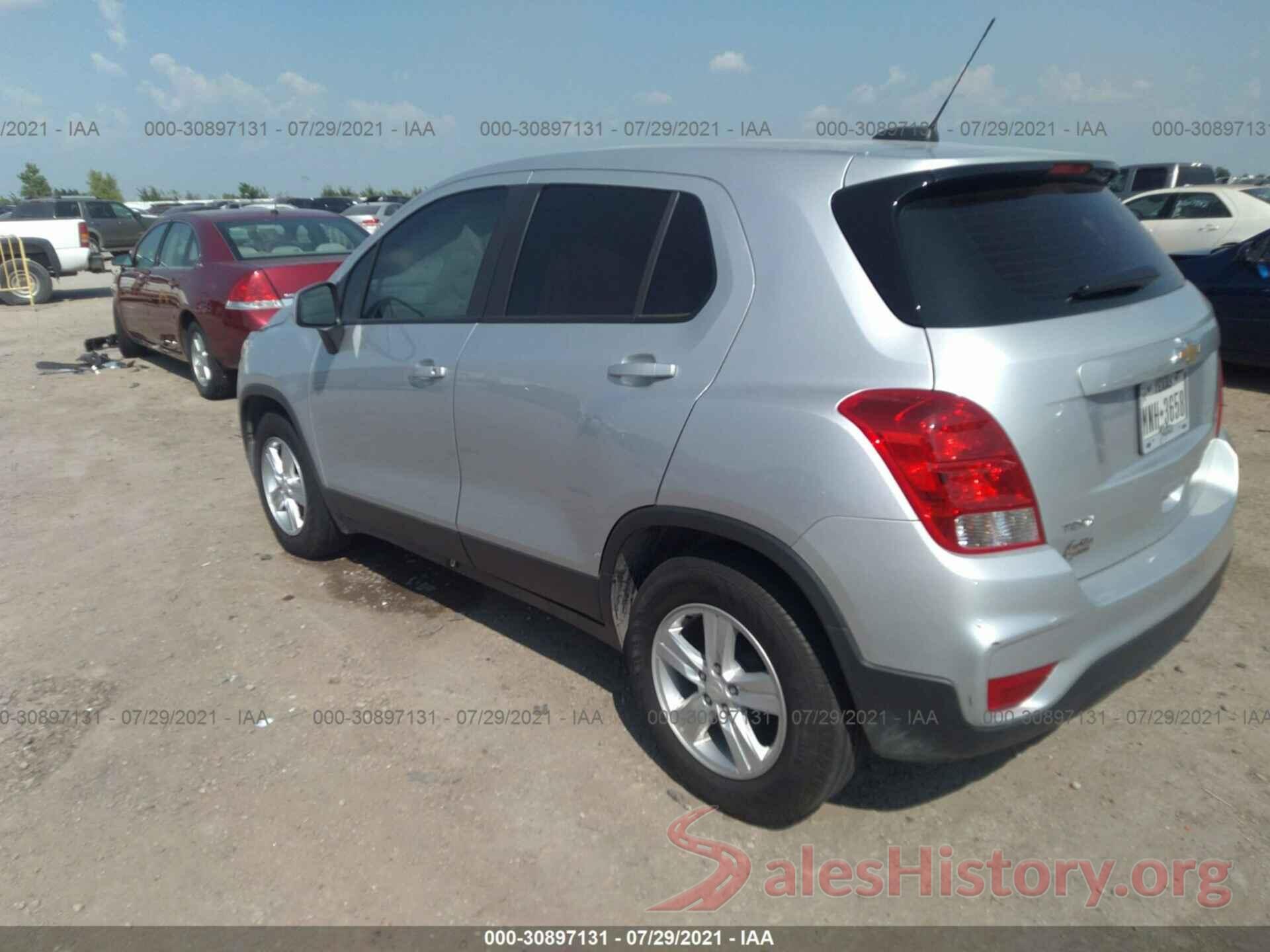 3GNCJKSB7KL390158 2019 CHEVROLET TRAX