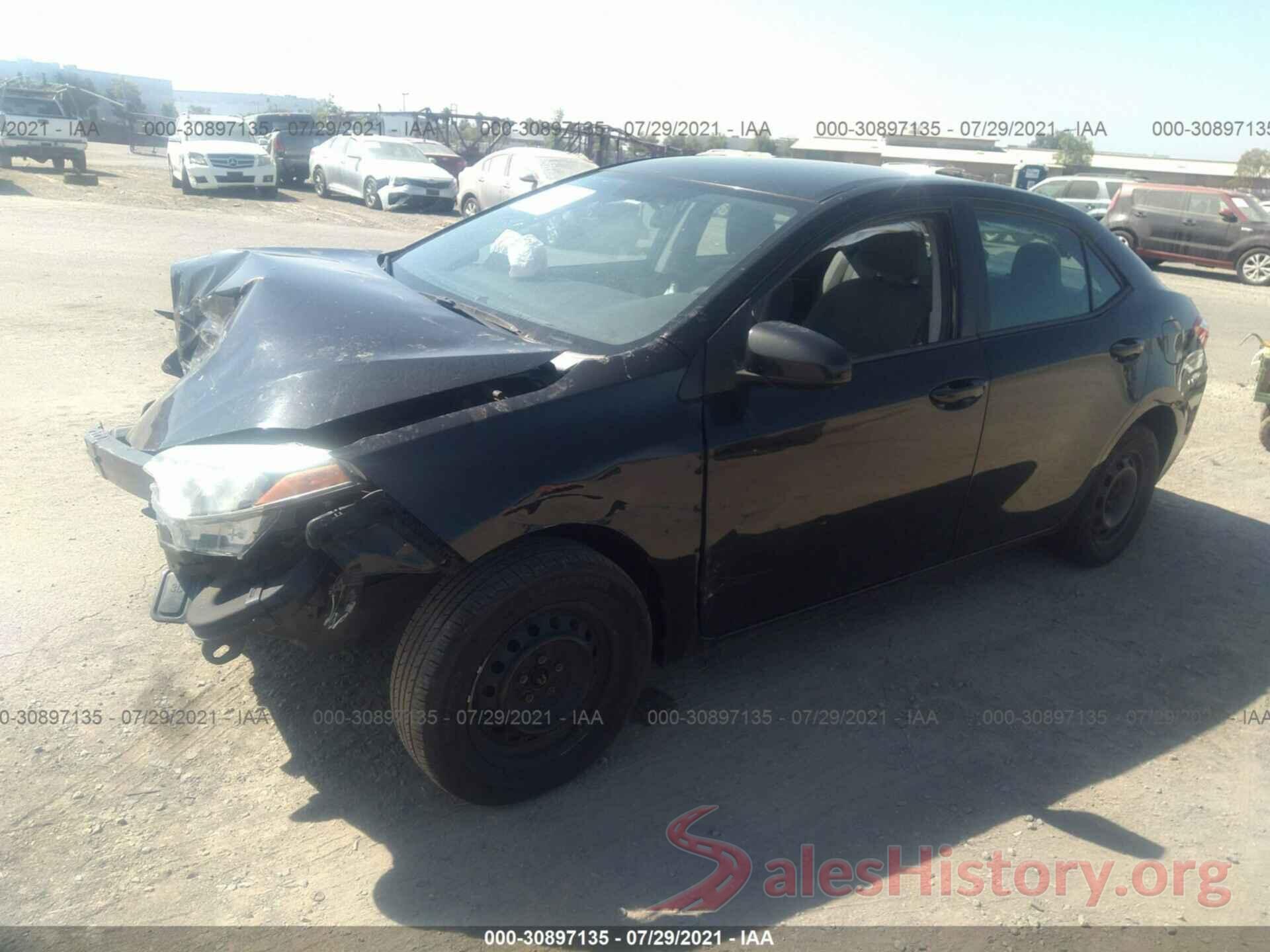 5YFBURHE7GP433462 2016 TOYOTA COROLLA