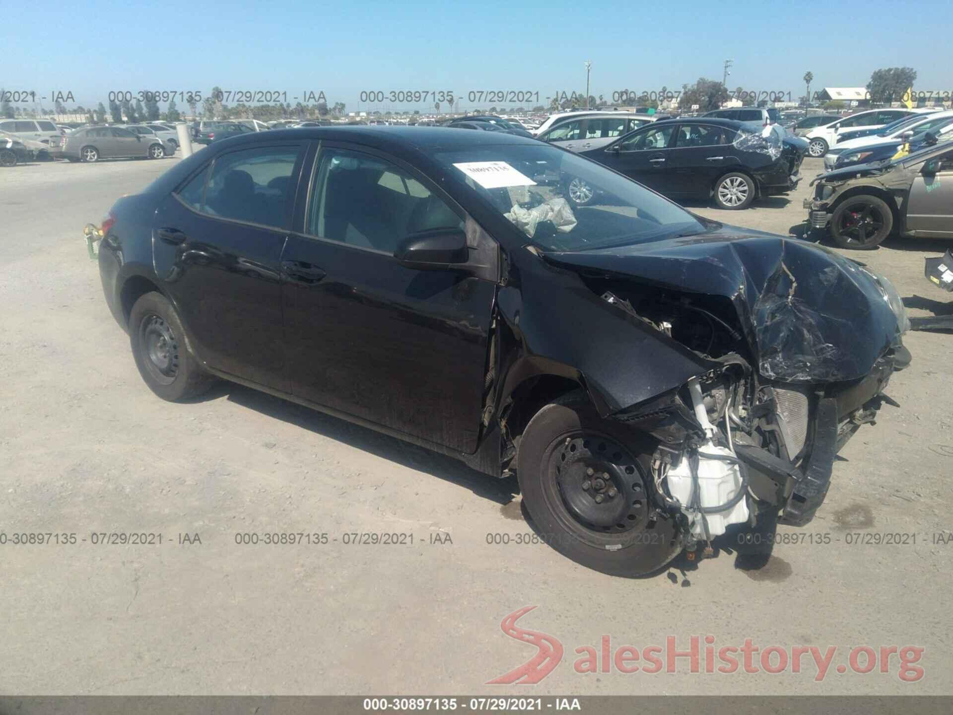 5YFBURHE7GP433462 2016 TOYOTA COROLLA