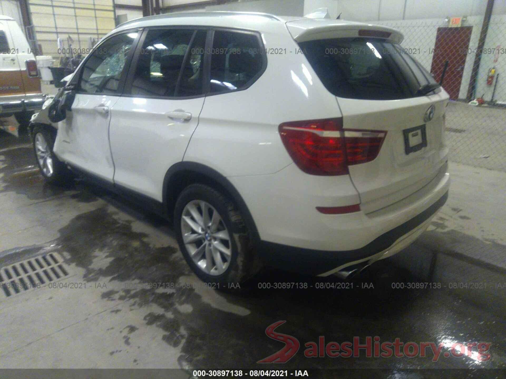 5UXWX9C31H0W78699 2017 BMW X3