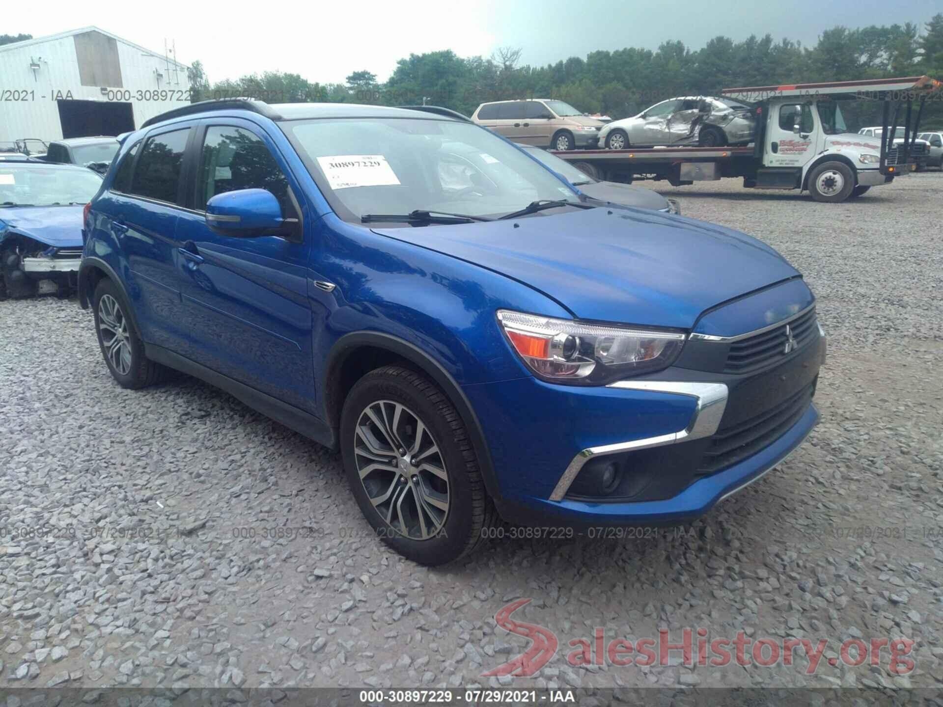 JA4AR4AW0GZ026523 2016 MITSUBISHI OUTLANDER SPORT