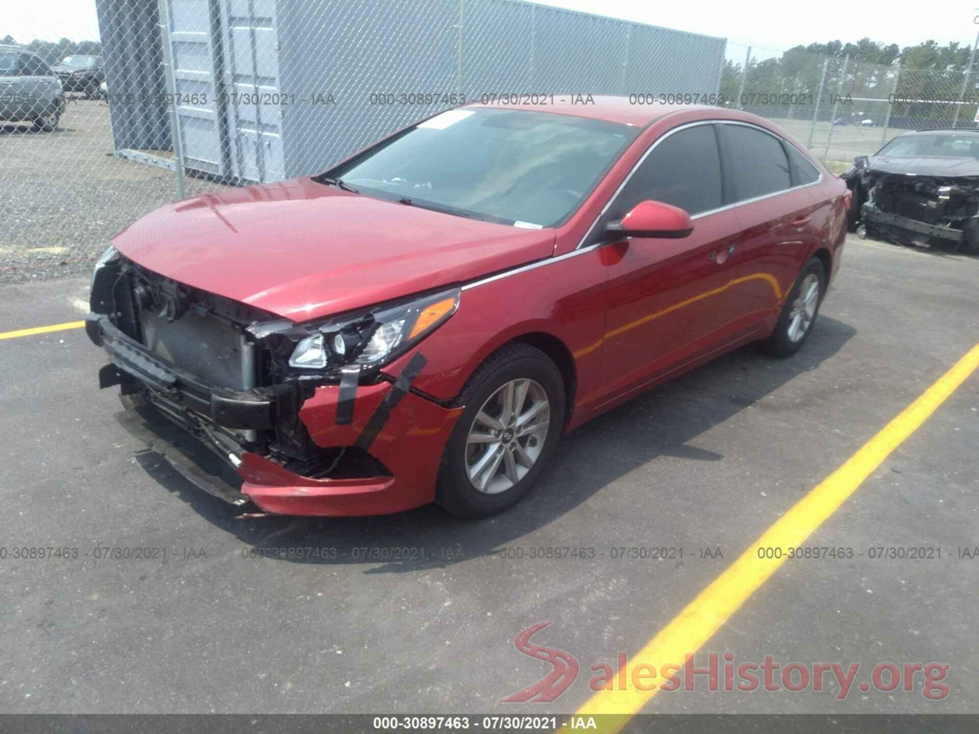 5NPE24AF8HH562219 2017 HYUNDAI SONATA