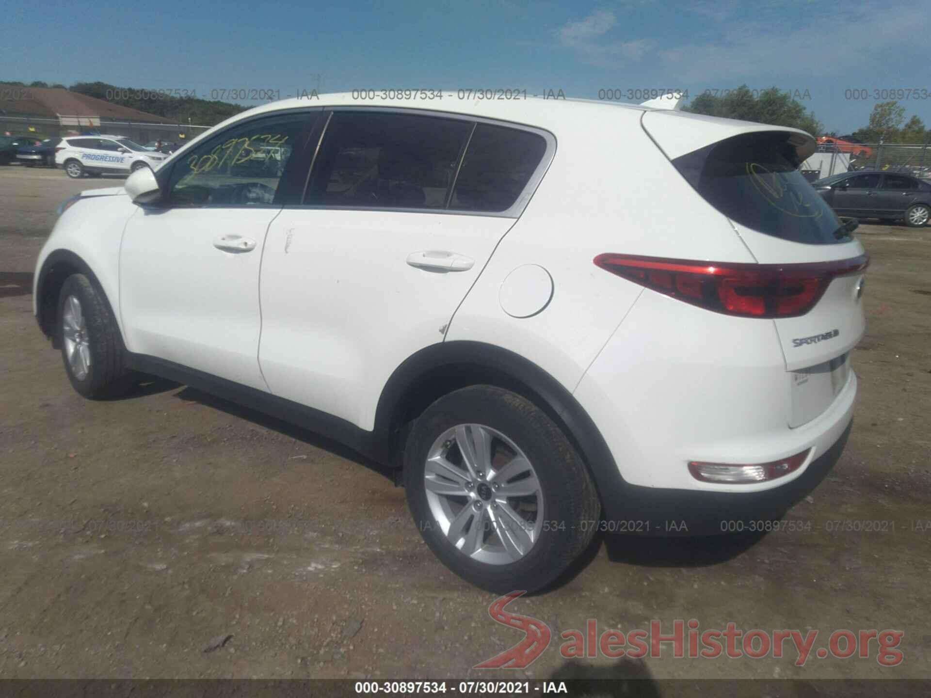 KNDPM3AC0J7445165 2018 KIA SPORTAGE