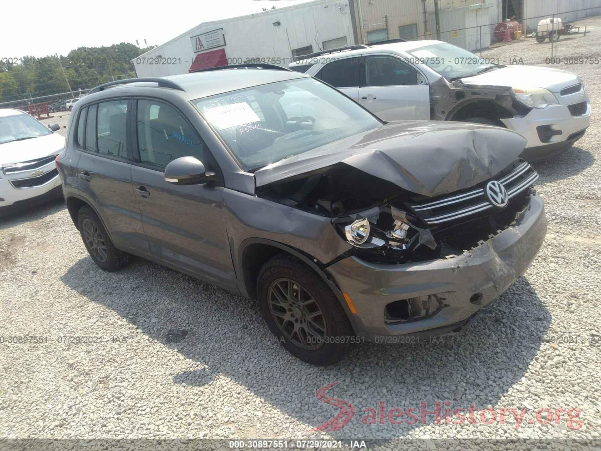 WVGBV7AX4GW505489 2016 VOLKSWAGEN TIGUAN