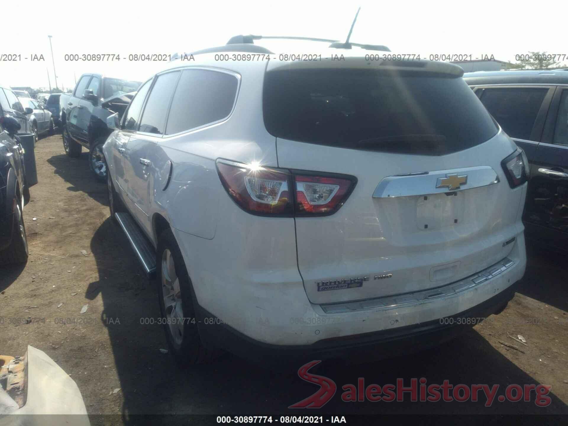 1GNKVJKD0HJ122662 2017 CHEVROLET TRAVERSE