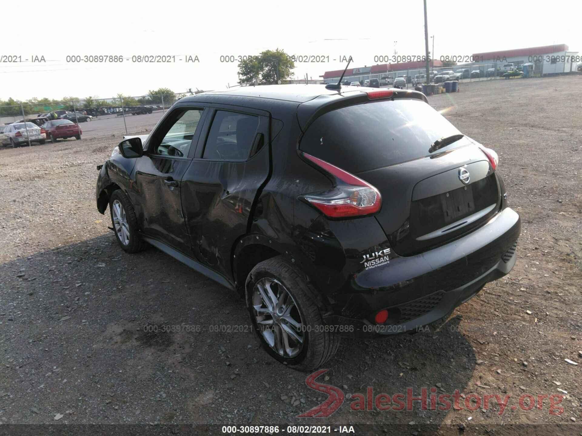 JN8AF5MR0GT601592 2016 NISSAN JUKE