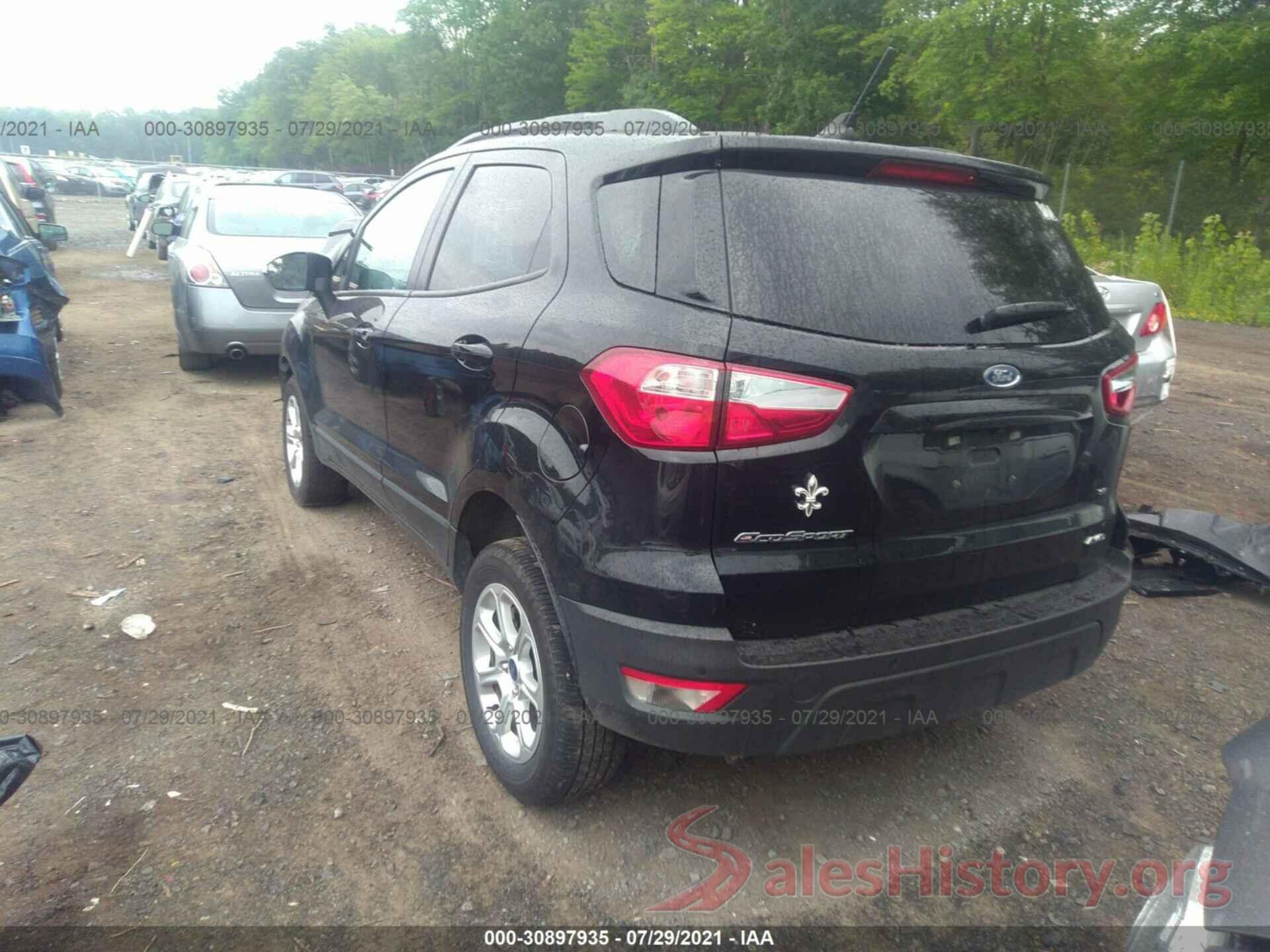 MAJ6S3GL8LC361829 2020 FORD ECOSPORT