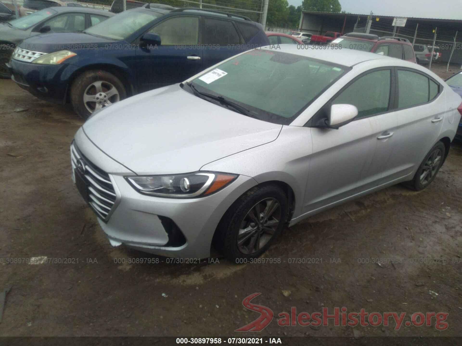 5NPD84LFXJH316124 2018 HYUNDAI ELANTRA