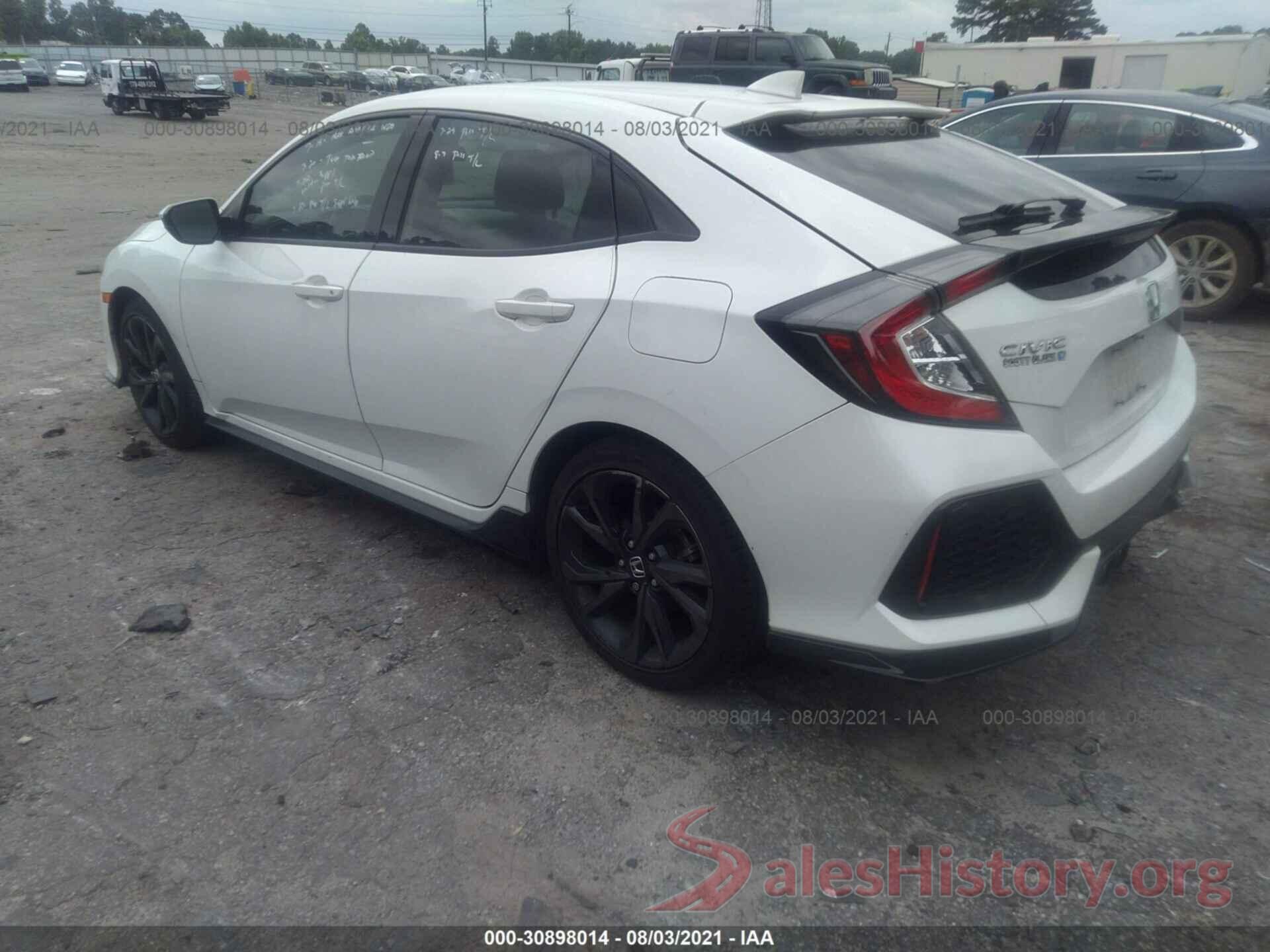 SHHFK7H45HU225451 2017 HONDA CIVIC HATCHBACK