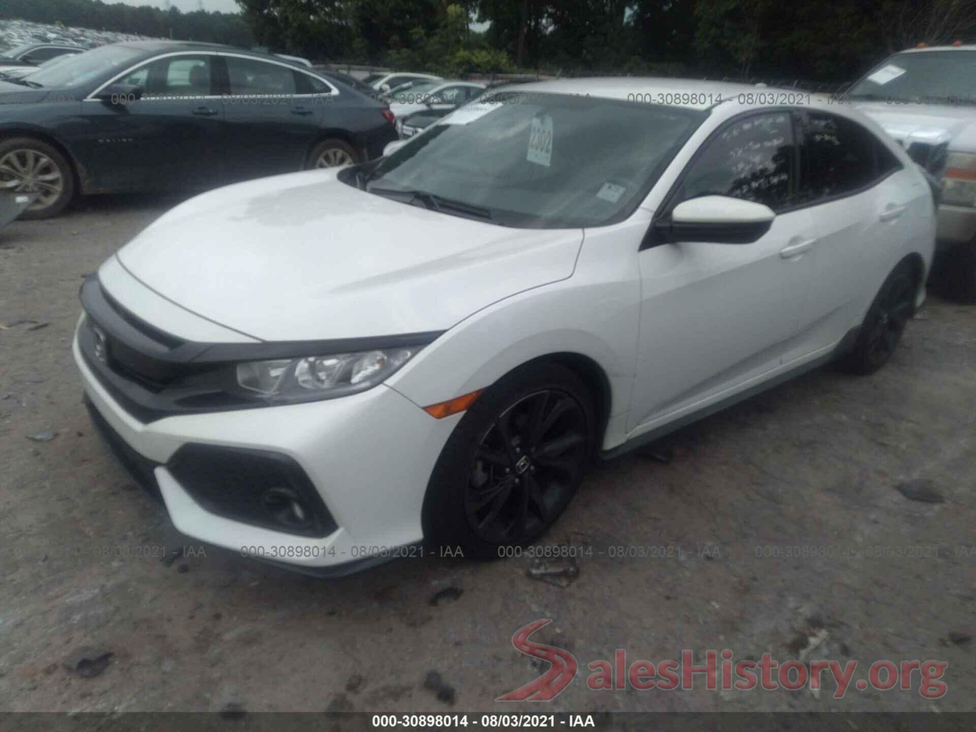 SHHFK7H45HU225451 2017 HONDA CIVIC HATCHBACK