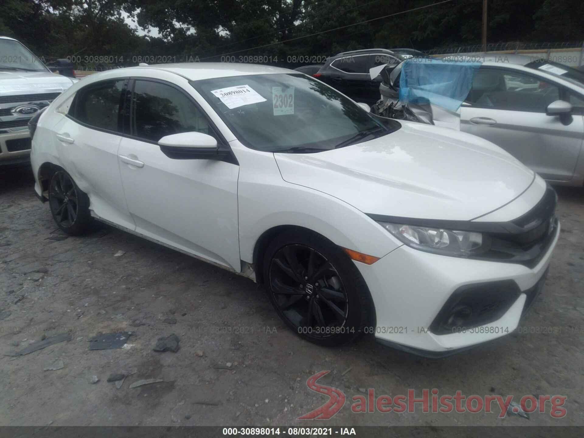 SHHFK7H45HU225451 2017 HONDA CIVIC HATCHBACK