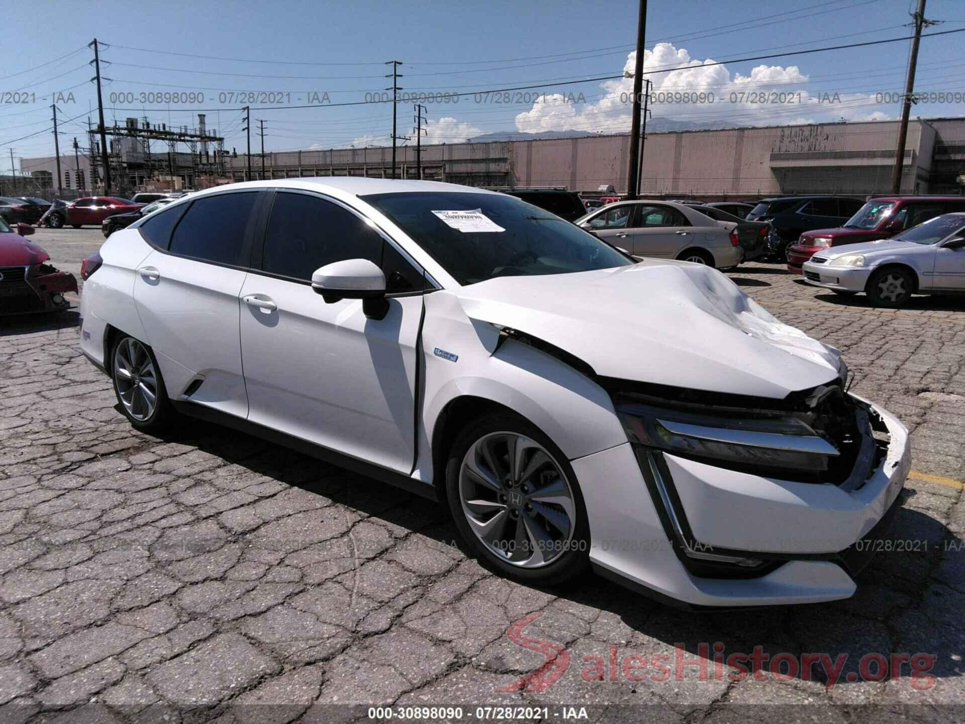 JHMZC5F35KC001478 2019 HONDA CLARITY PLUG-IN HYBRID