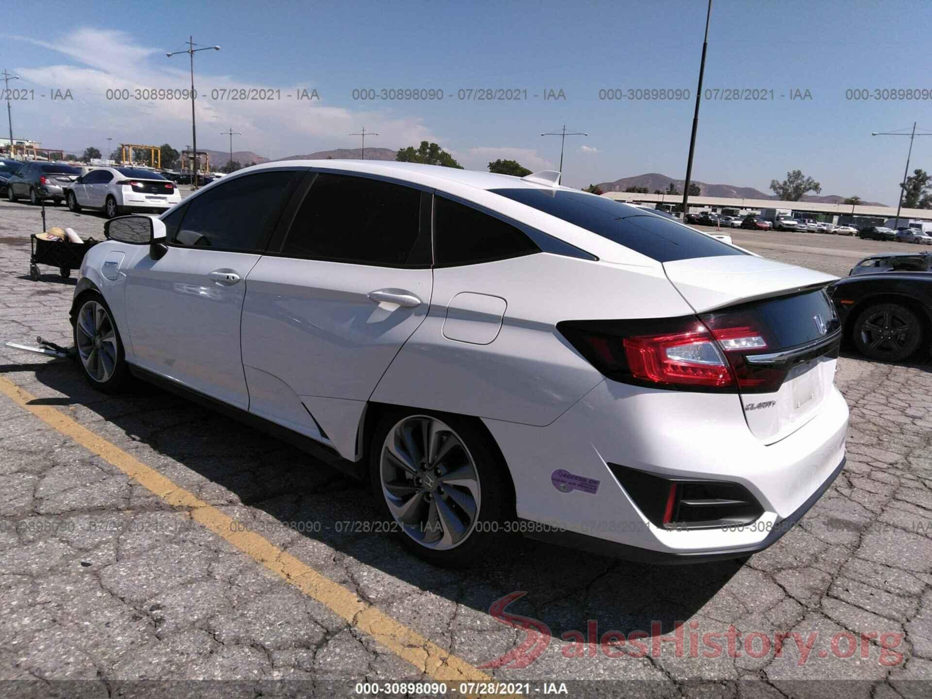 JHMZC5F35KC001478 2019 HONDA CLARITY PLUG-IN HYBRID