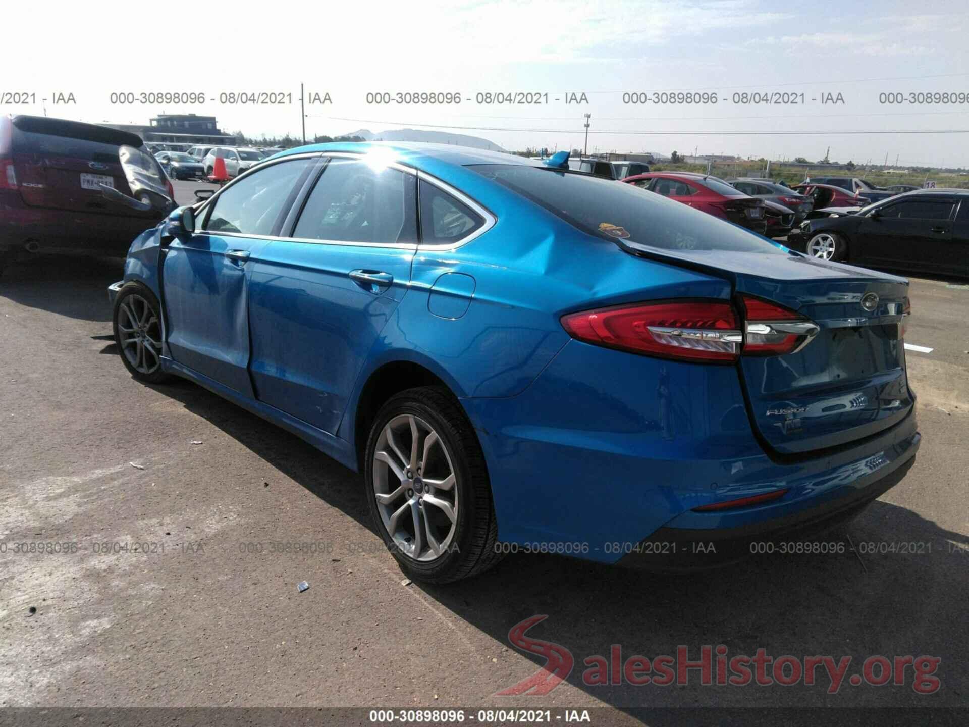 3FA6P0CD1KR117423 2019 FORD FUSION