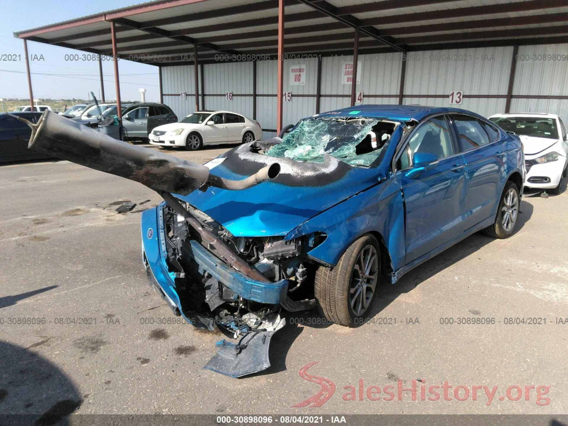 3FA6P0CD1KR117423 2019 FORD FUSION