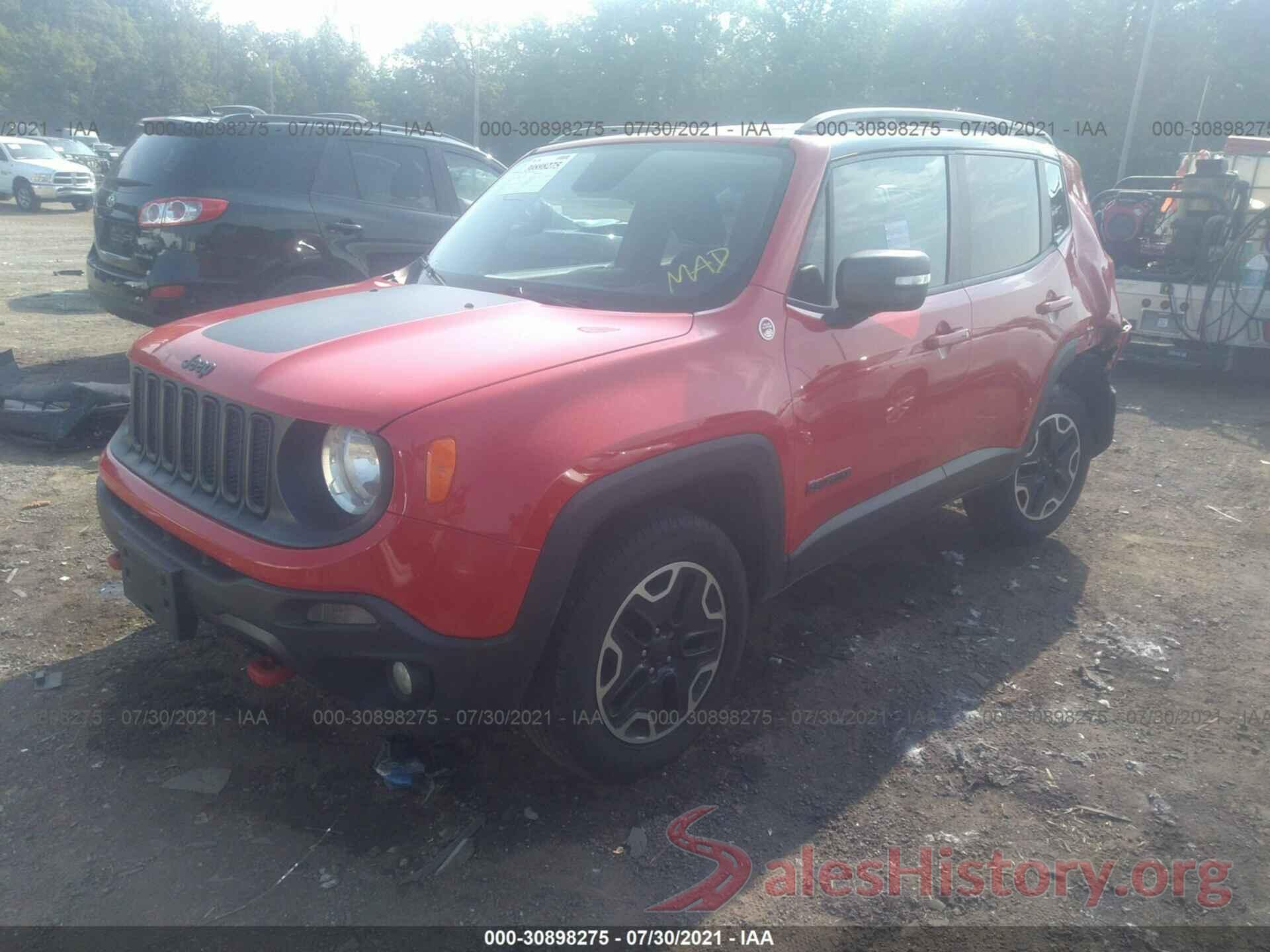 ZACCJBCT1GPD95533 2016 JEEP RENEGADE