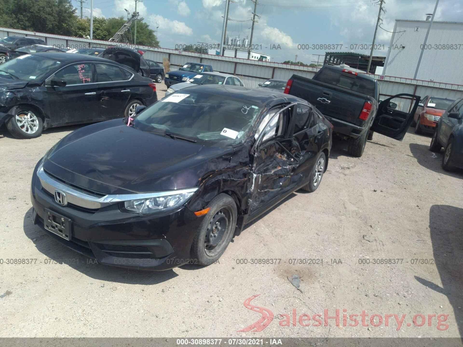 19XFC2F54GE066665 2016 HONDA CIVIC SEDAN