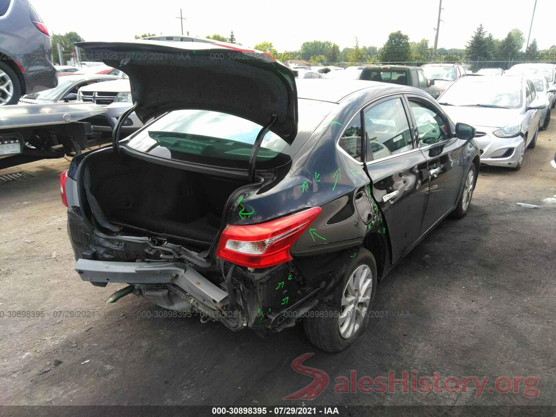 3N1AB7AP7KY360686 2019 NISSAN SENTRA