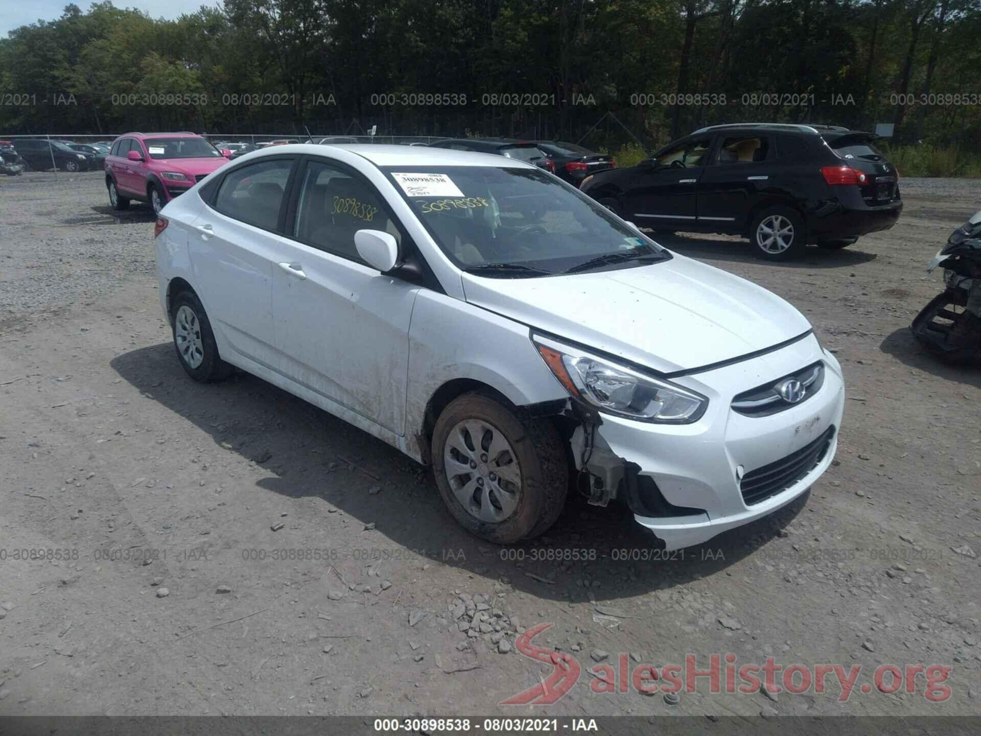 KMHCT4AE0HU280864 2017 HYUNDAI ACCENT