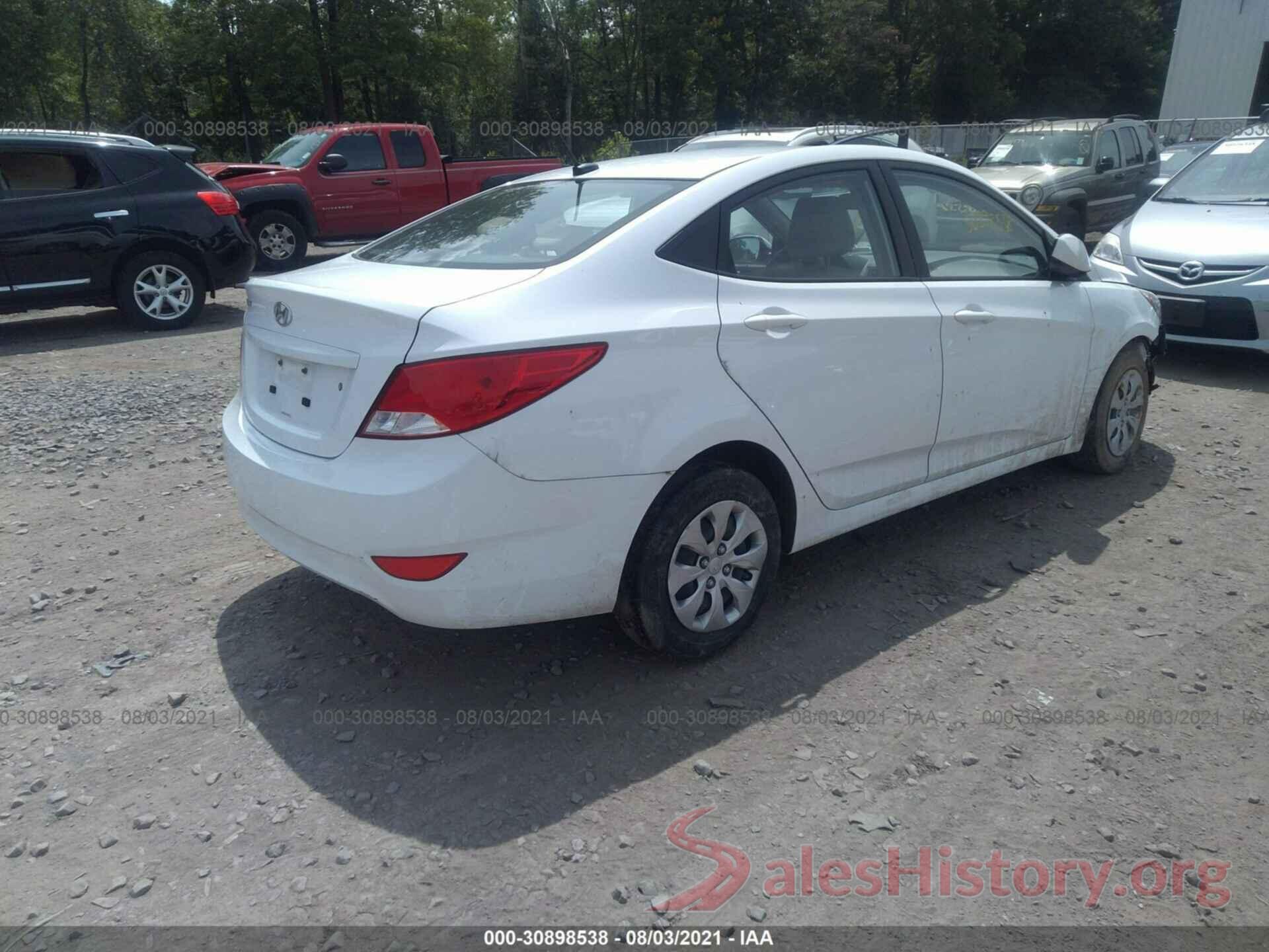 KMHCT4AE0HU280864 2017 HYUNDAI ACCENT