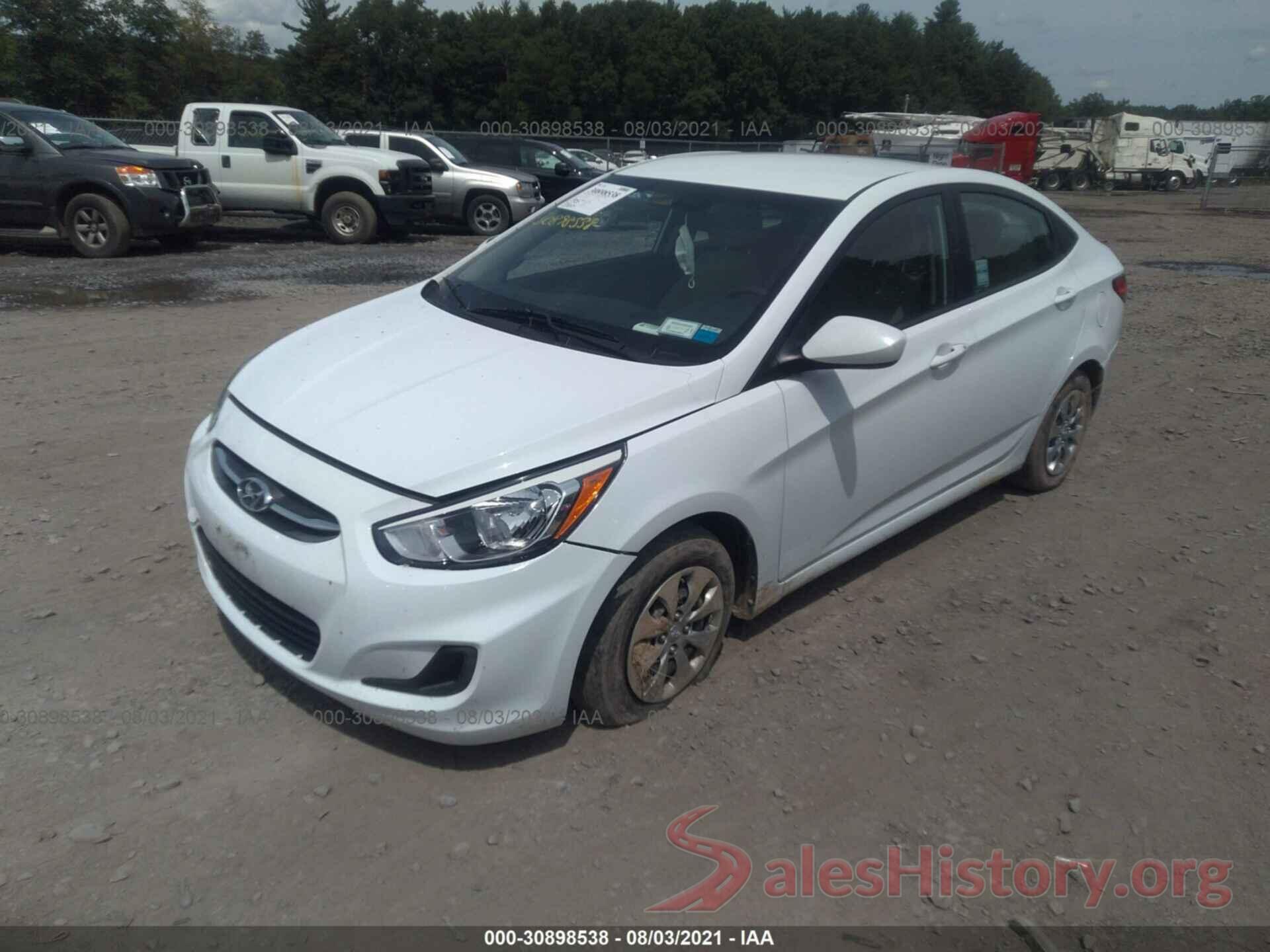 KMHCT4AE0HU280864 2017 HYUNDAI ACCENT