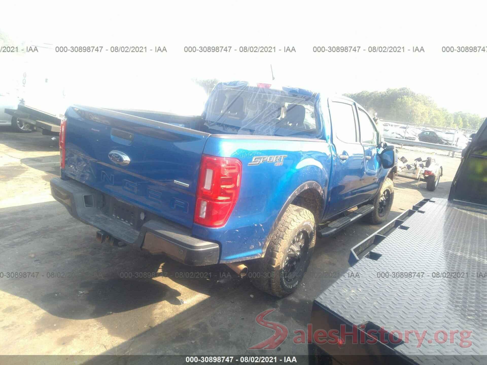 1FTER4FH0KLA58045 2019 FORD RANGER