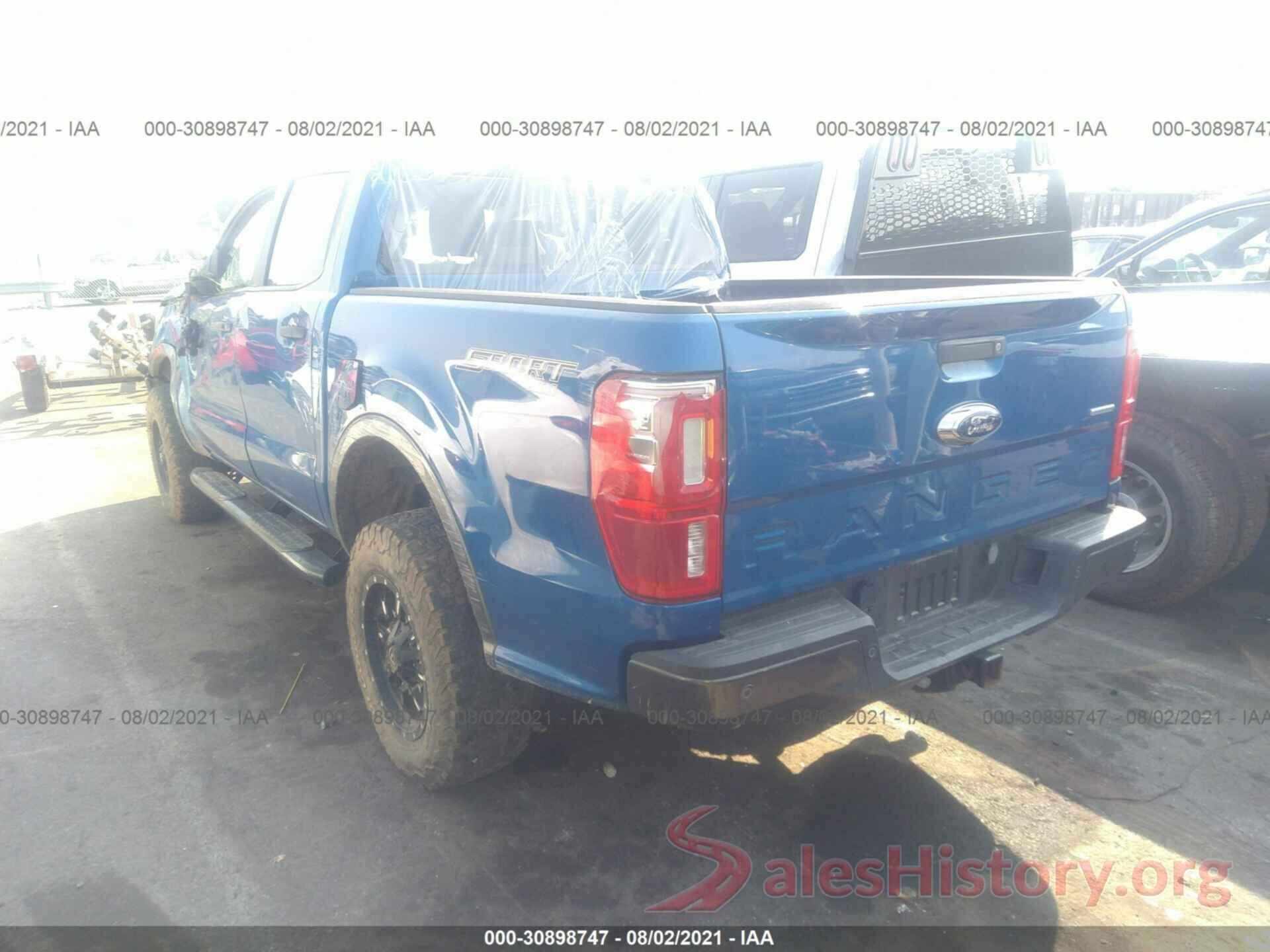 1FTER4FH0KLA58045 2019 FORD RANGER