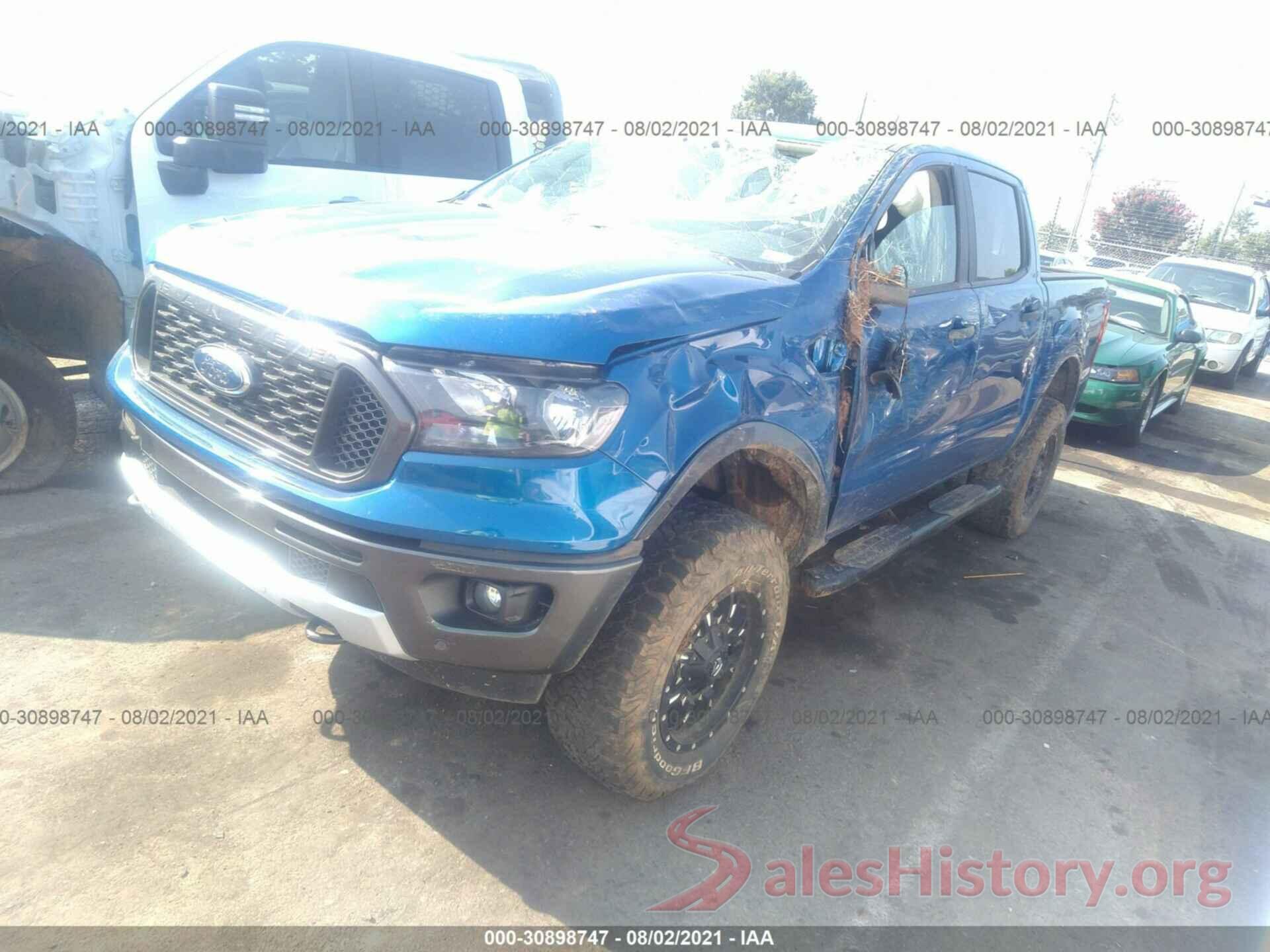 1FTER4FH0KLA58045 2019 FORD RANGER