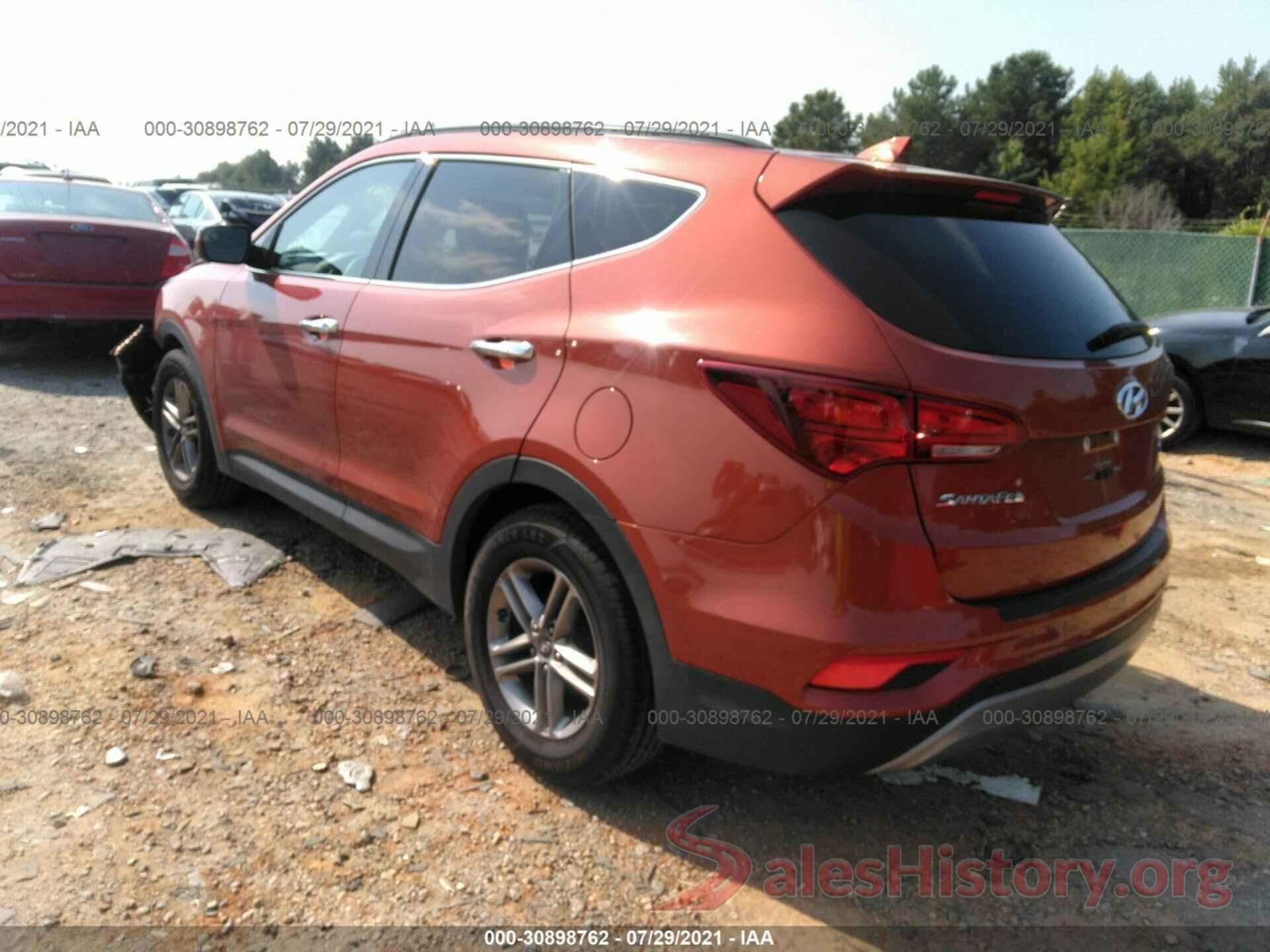 5XYZU3LB7HG425571 2017 HYUNDAI SANTA FE SPORT