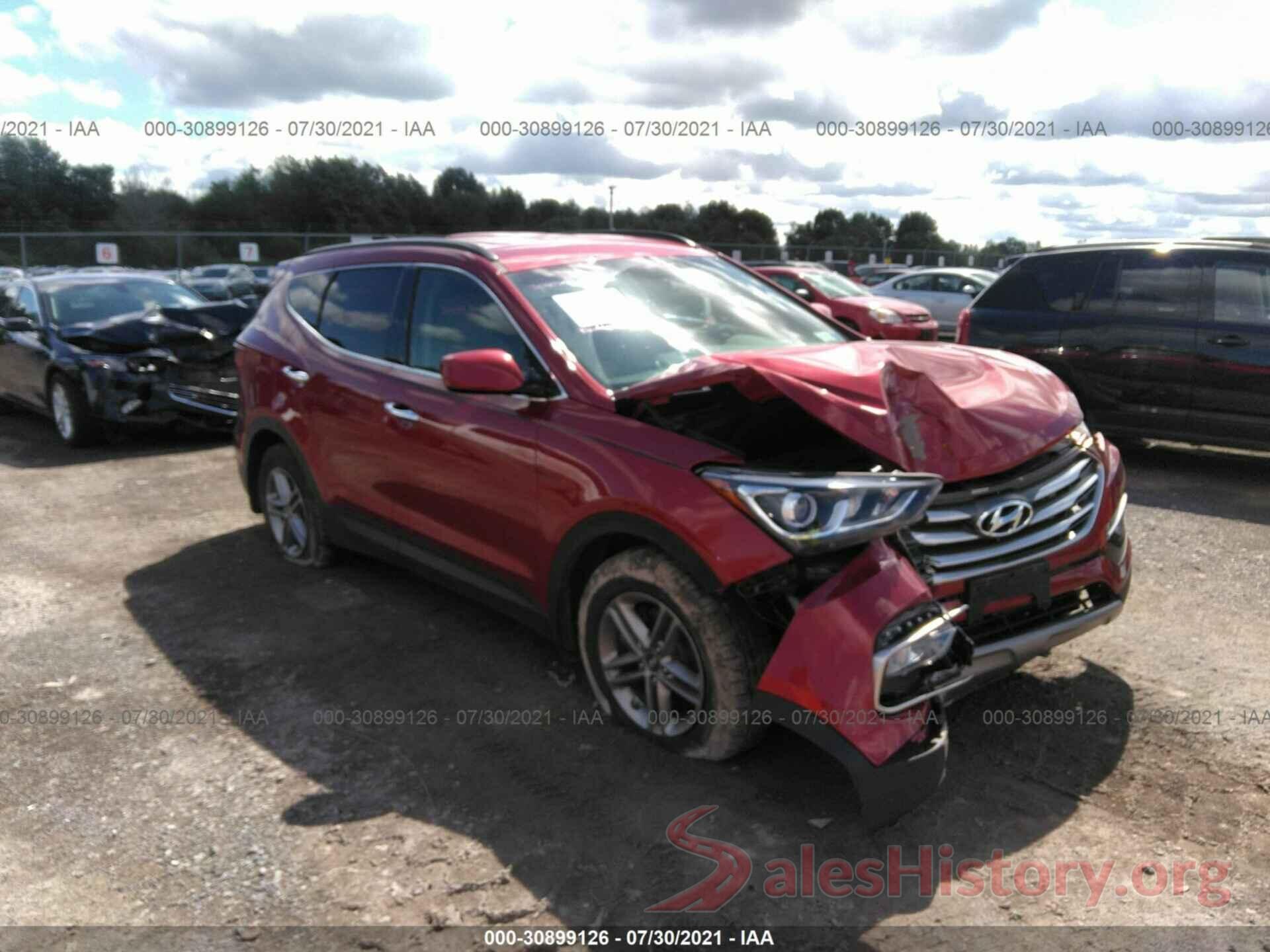 5XYZUDLB1HG436359 2017 HYUNDAI SANTA FE SPORT