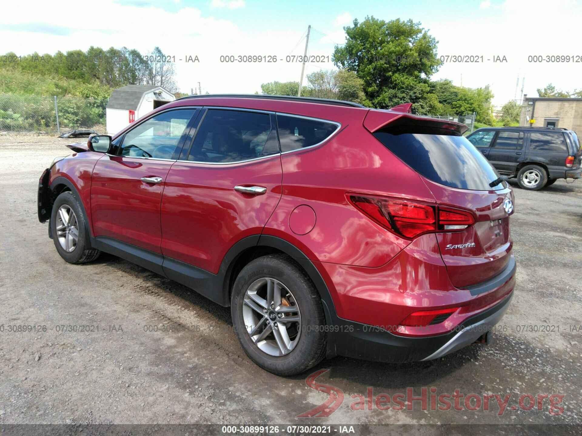 5XYZUDLB1HG436359 2017 HYUNDAI SANTA FE SPORT