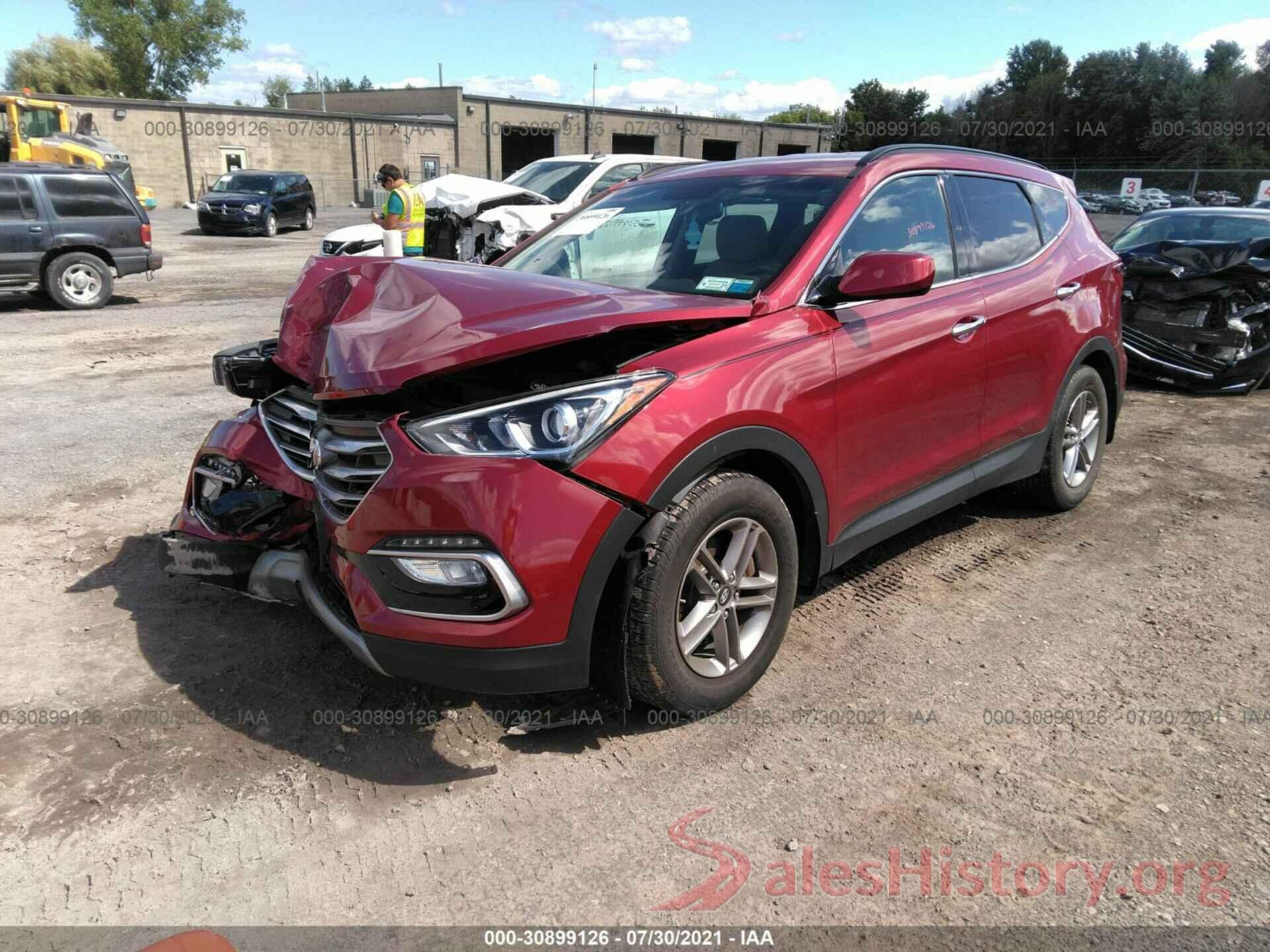 5XYZUDLB1HG436359 2017 HYUNDAI SANTA FE SPORT