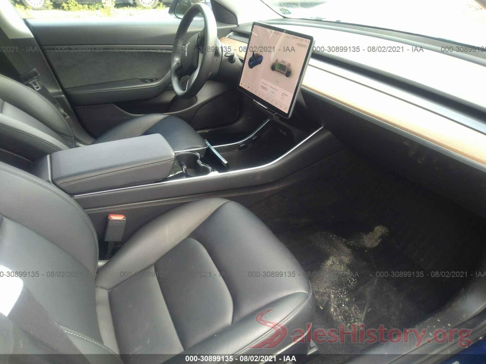 5YJ3E1EB3KF359524 2019 TESLA MODEL 3