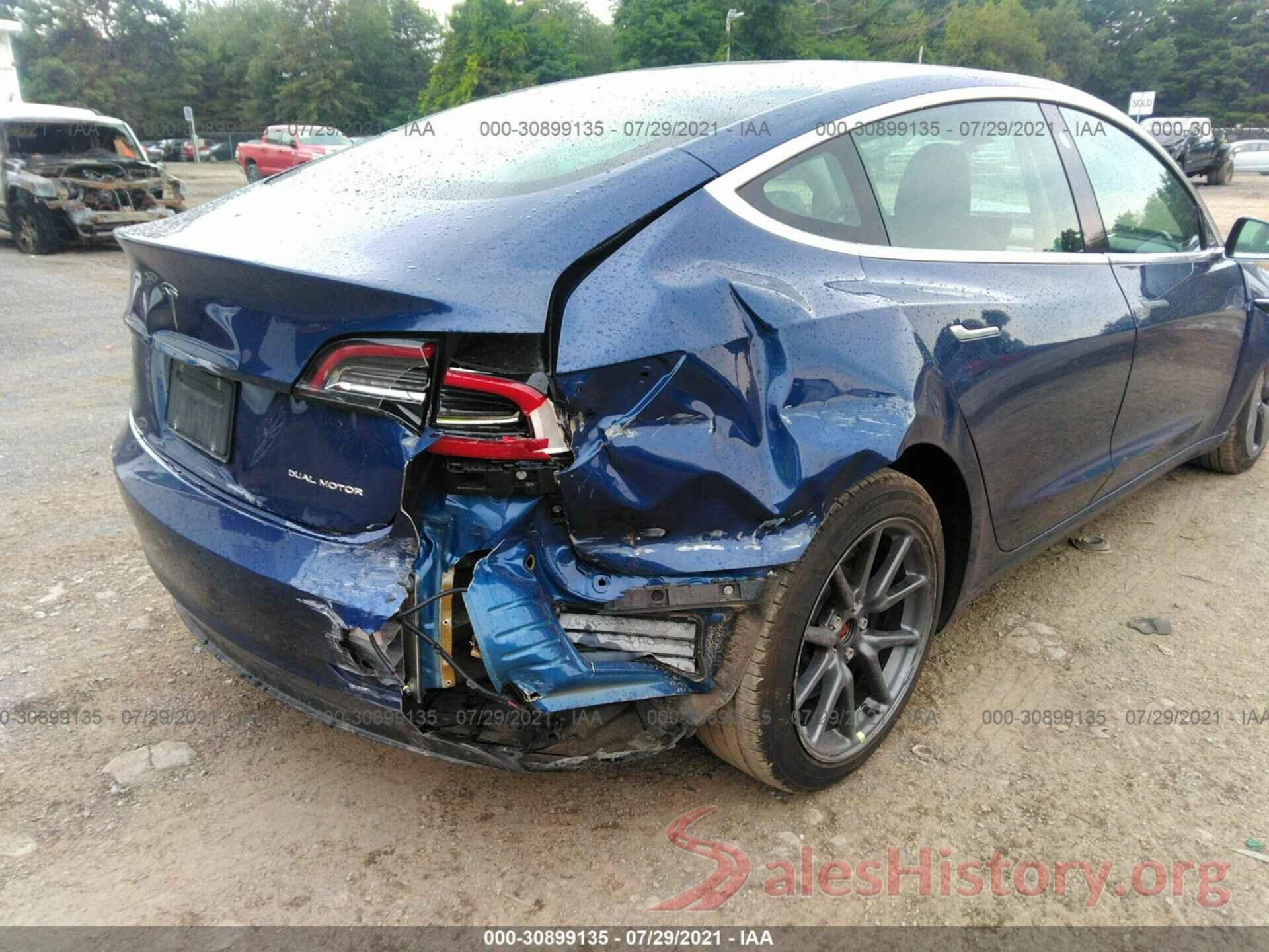 5YJ3E1EB3KF359524 2019 TESLA MODEL 3