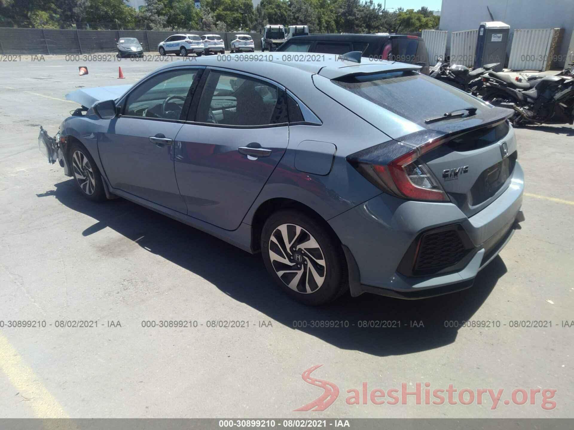 SHHFK7G21JU228563 2018 HONDA CIVIC HATCHBACK