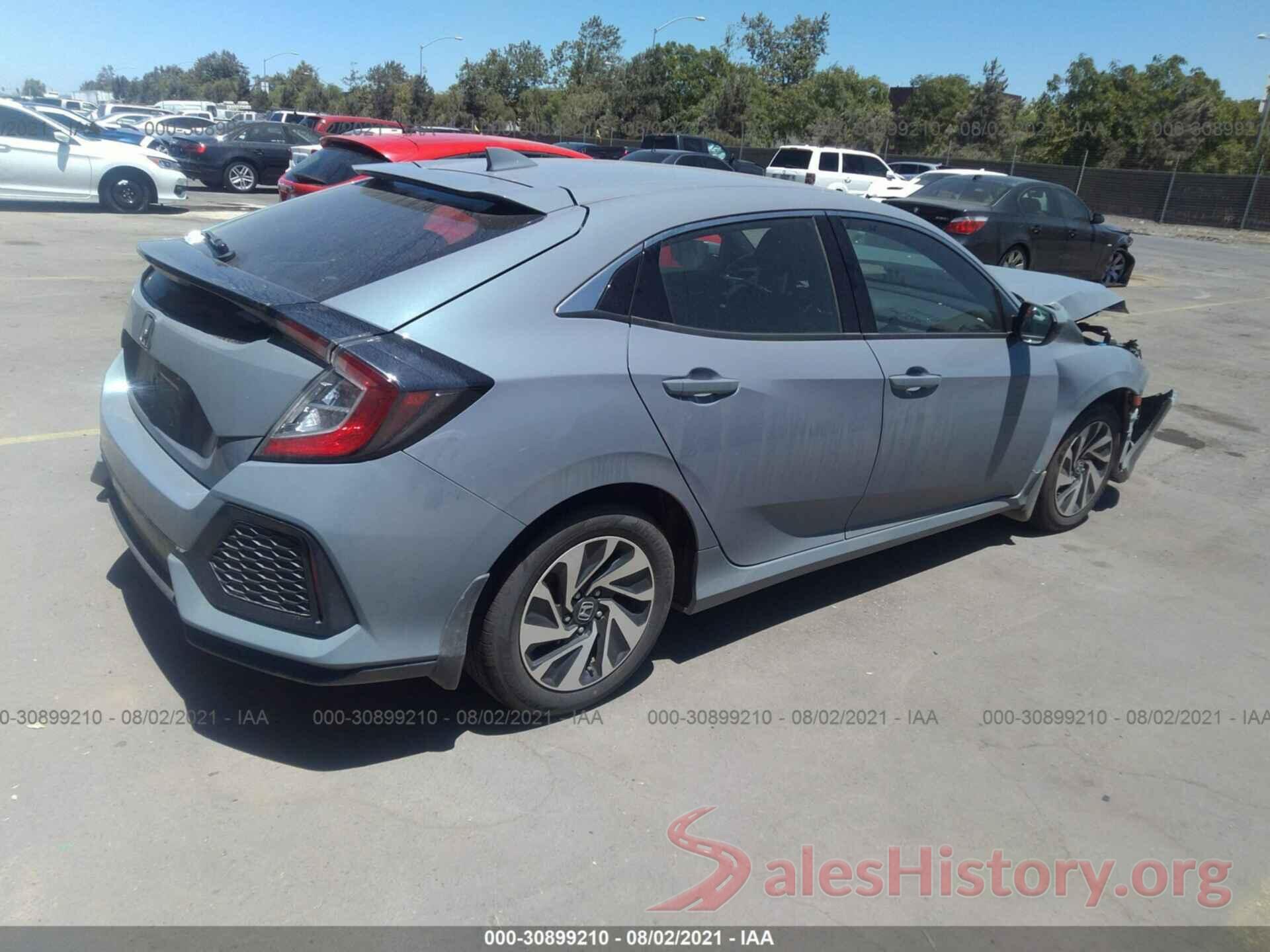 SHHFK7G21JU228563 2018 HONDA CIVIC HATCHBACK