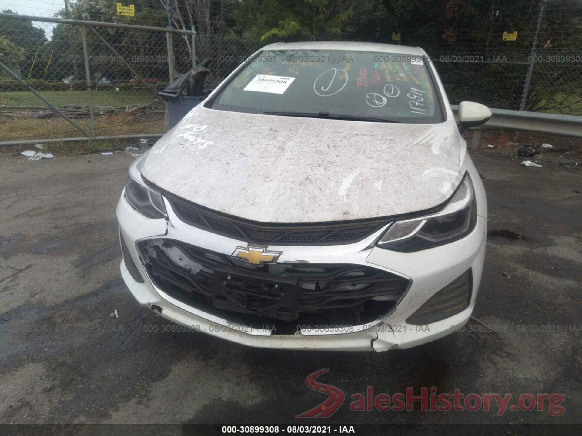 1G1BE5SM3K7117811 2019 CHEVROLET CRUZE