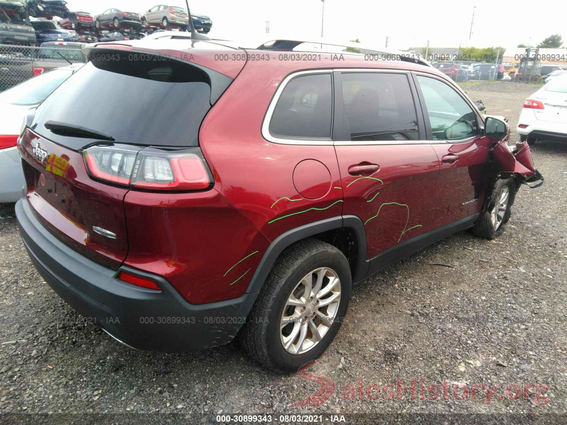 1C4PJLCX5KD145486 2019 JEEP CHEROKEE